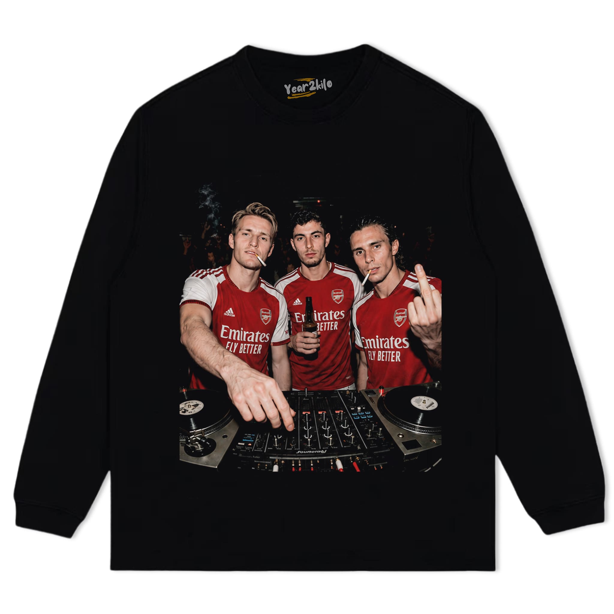 MARTIN ODEGAARD & KAI HAVERTZ & RICCARDO CALAFIORI ARSENAL V1 TANK TOP & TEE & LONG SLEEVE & LAYERED LS & HOODIE
