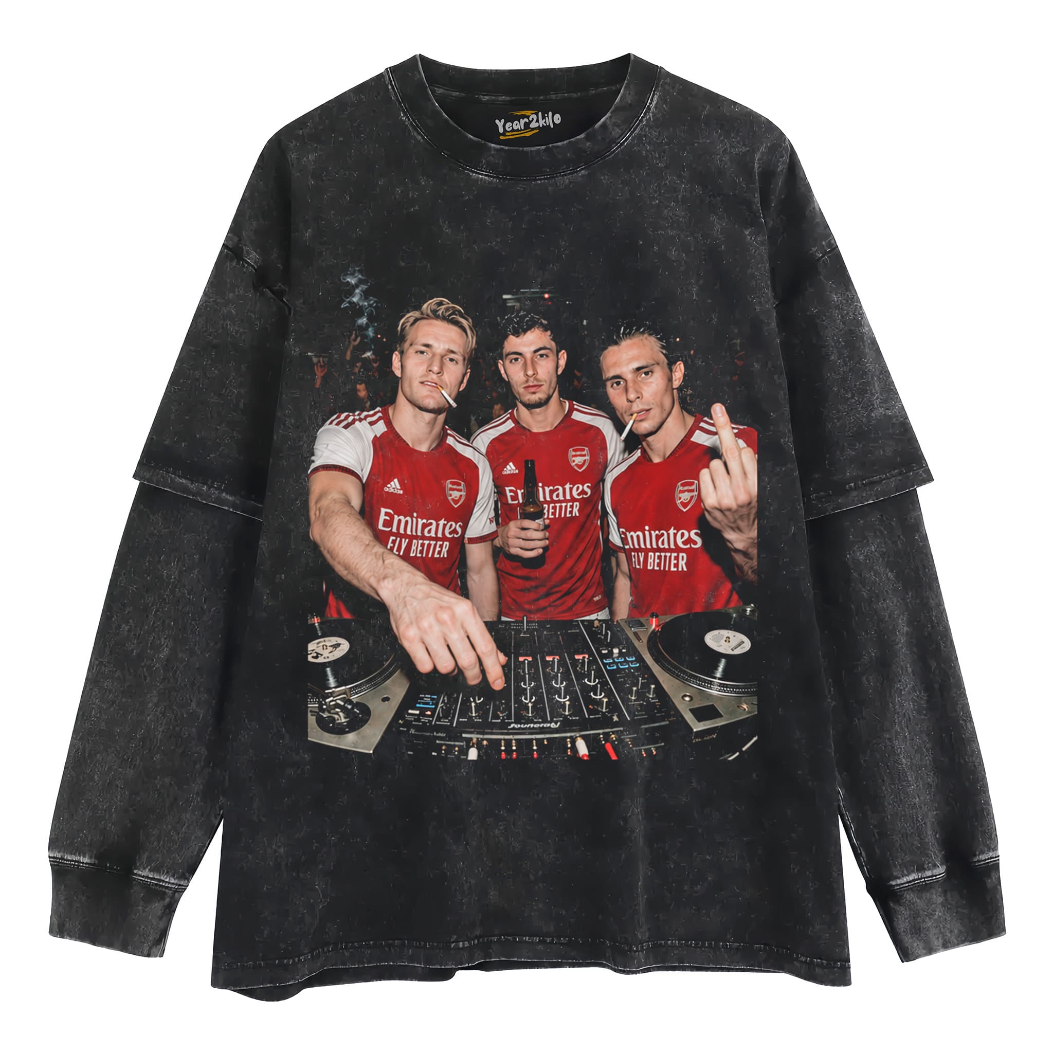 MARTIN ODEGAARD & KAI HAVERTZ & RICCARDO CALAFIORI ARSENAL V1 TANK TOP & TEE & LONG SLEEVE & LAYERED LS & HOODIE