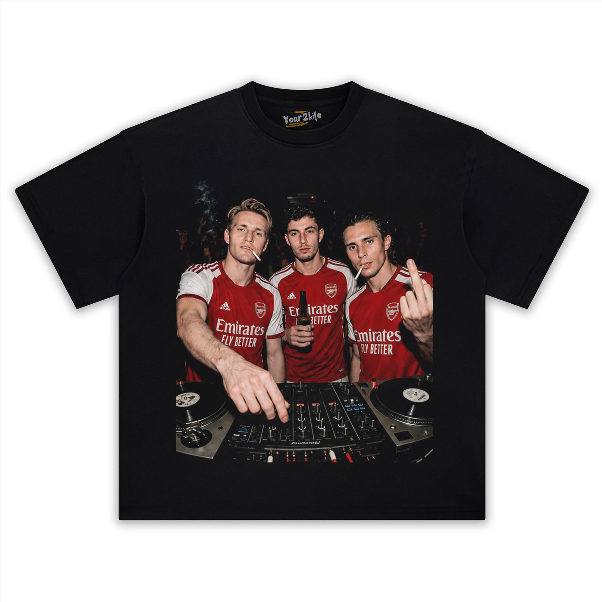 MARTIN ODEGAARD & KAI HAVERTZ & RICCARDO CALAFIORI ARSENAL V1 TANK TOP & TEE & LONG SLEEVE & LAYERED LS & HOODIE