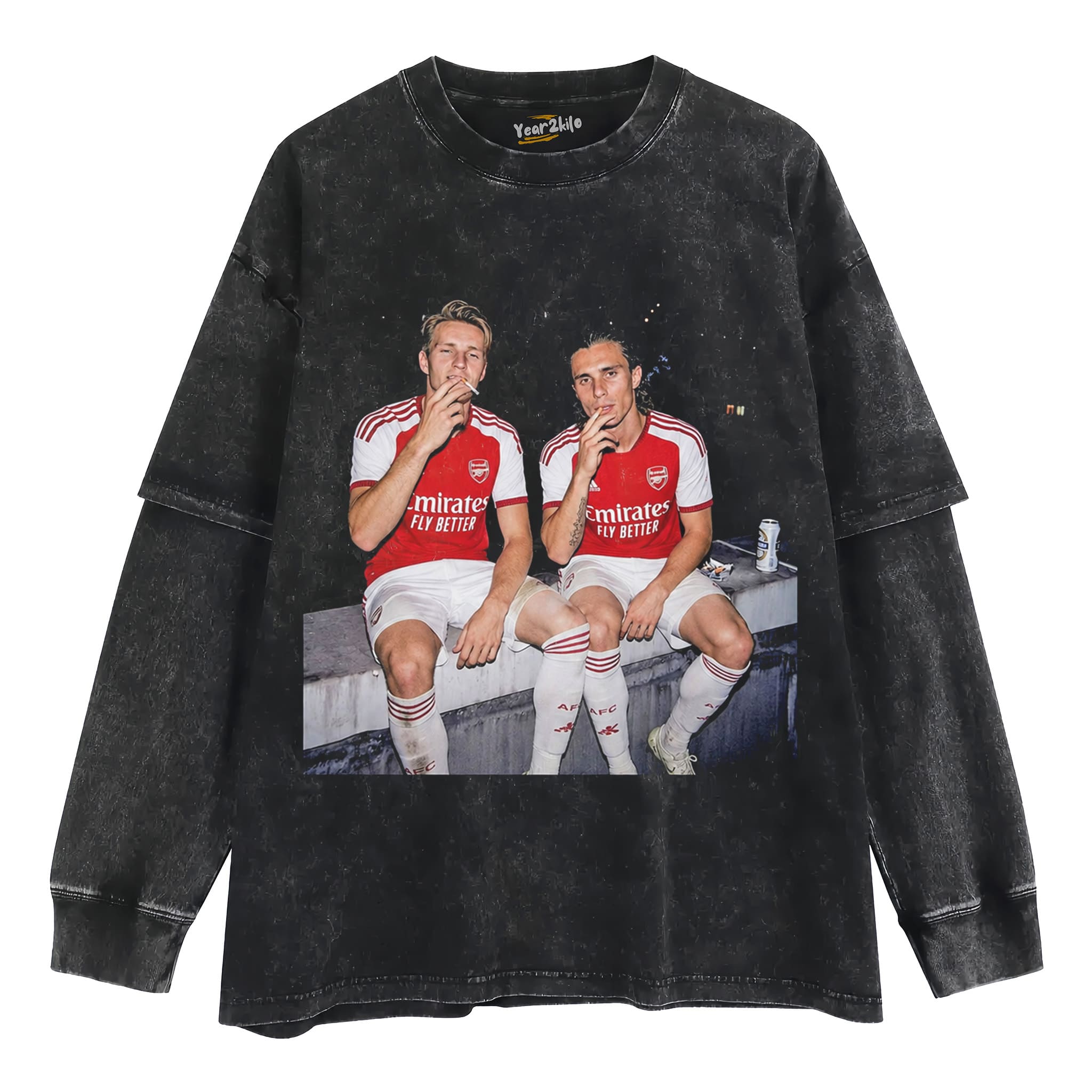 MARTIN ODEGAARD & RICCARDO CALAFIORI ARSENAL TANK TOP & TEE & LONG SLEEVE & LAYERED LS & HOODIE