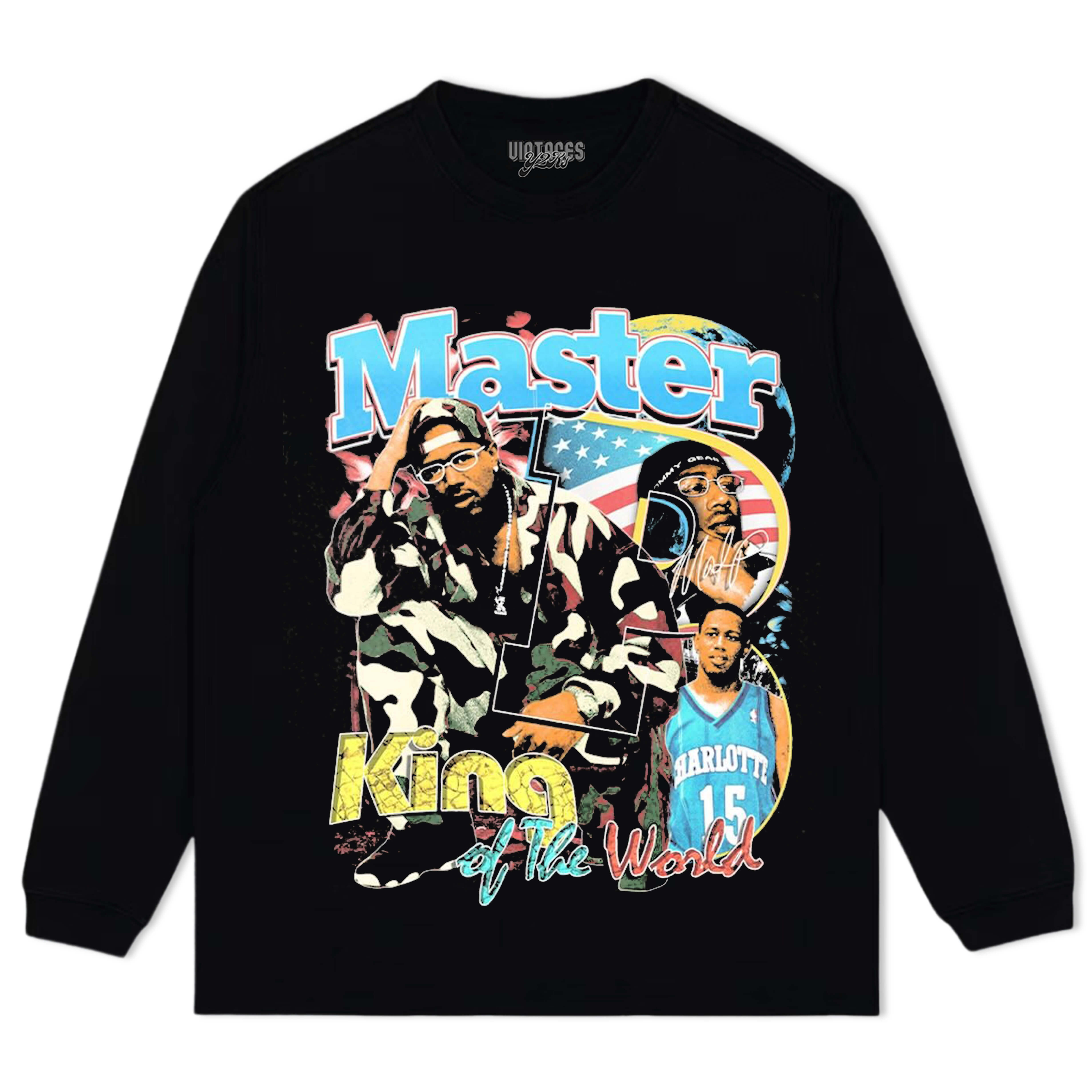 MASTER P. KING OF THE WORLD TEE & LS & HOODIE