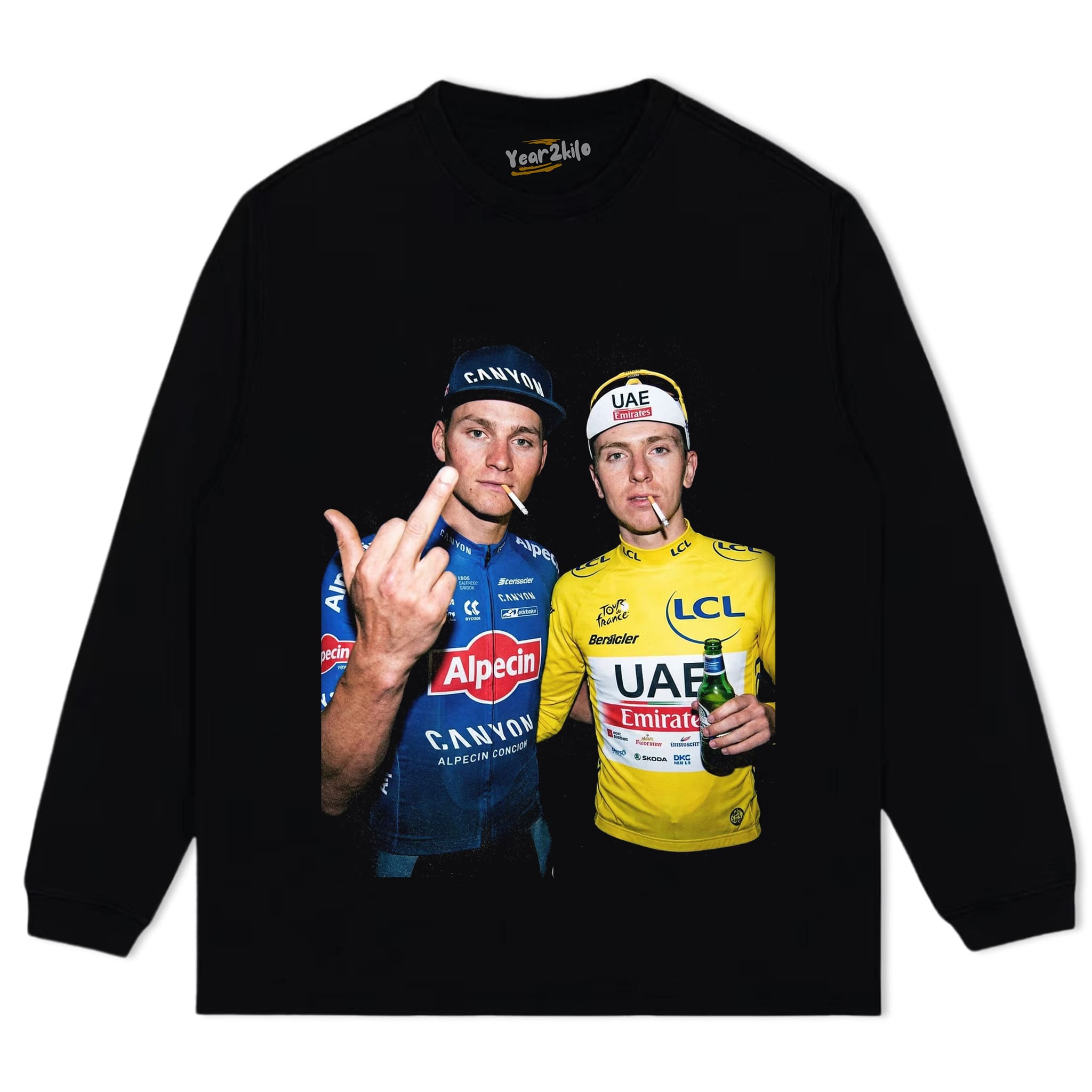 MATHIEU VAN DER POEL & TADEJ POGAČAR 2026 V1 TANK TOP & TEE & LONG SLEEVE & LAYERED LS & HOODIE