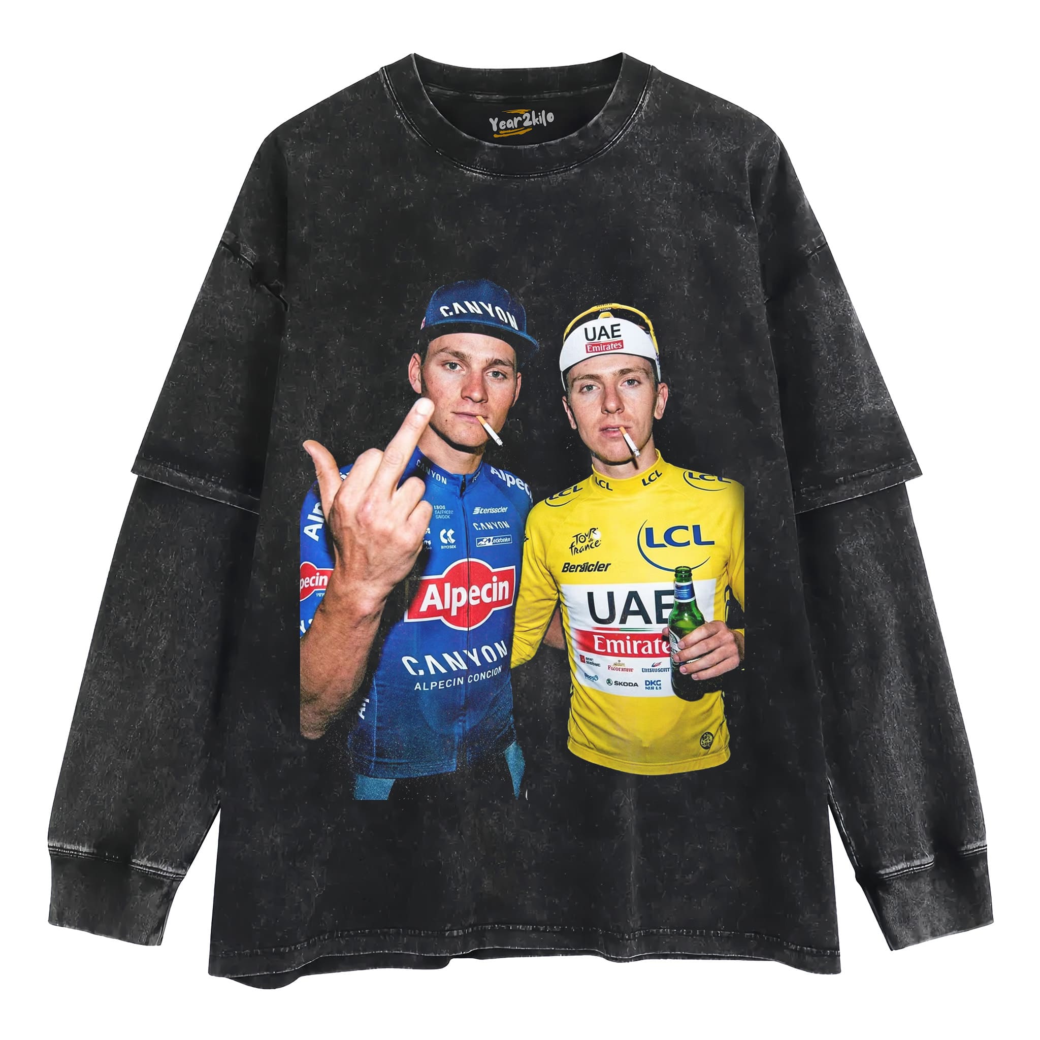 MATHIEU VAN DER POEL & TADEJ POGAČAR 2026 V1 TANK TOP & TEE & LONG SLEEVE & LAYERED LS & HOODIE