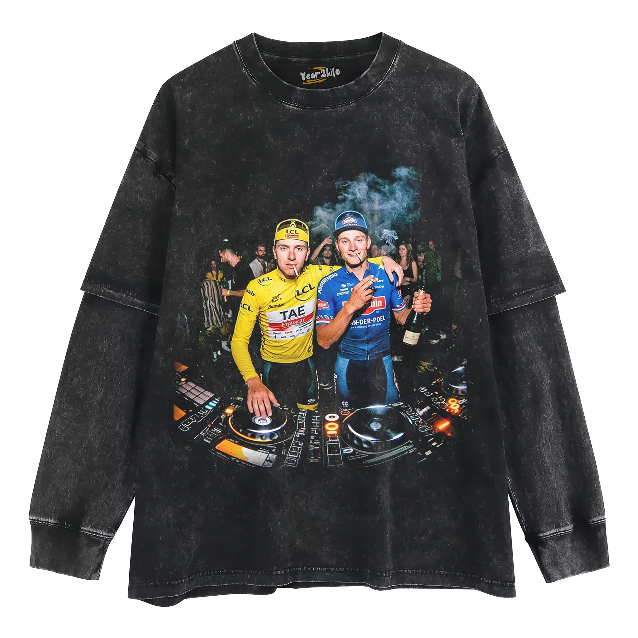 MATHIEU VAN DER POEL & TADEJ POGAČAR FUNNY 2026 V2 TANK TOP & TEE & LONG SLEEVE & LAYERED LS & HOODIE