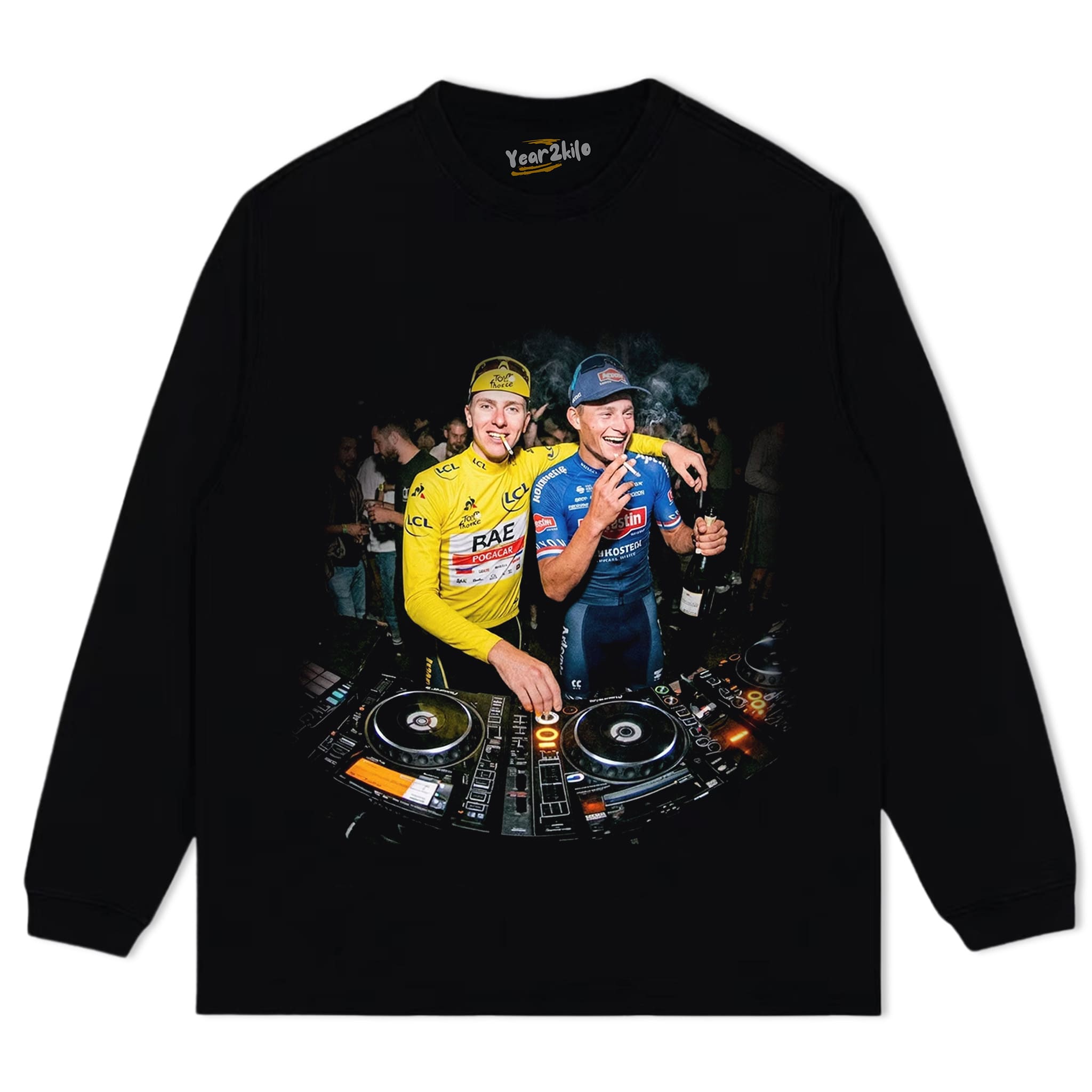 MATHIEU VAN DER POEL & TADEJ POGAČAR FUNNY 2026 V3 TANK TOP & TEE & LONG SLEEVE & LAYERED LS & HOODIE