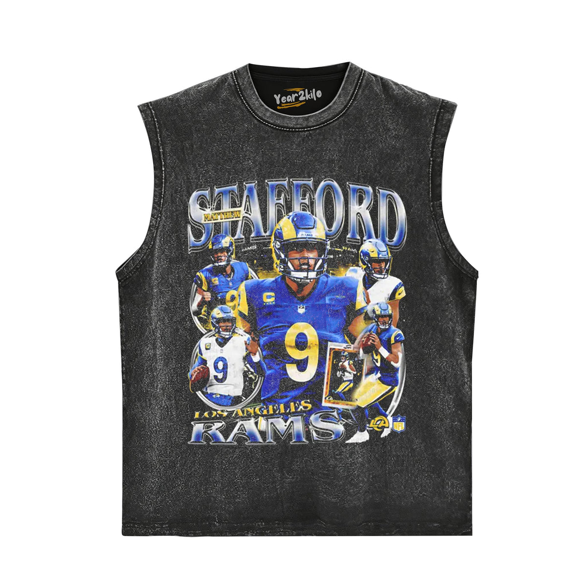 MATTHEW STAFFORD TANK TOP & TEE & LONG SLEEVE & LAYERED LS & HOODIE