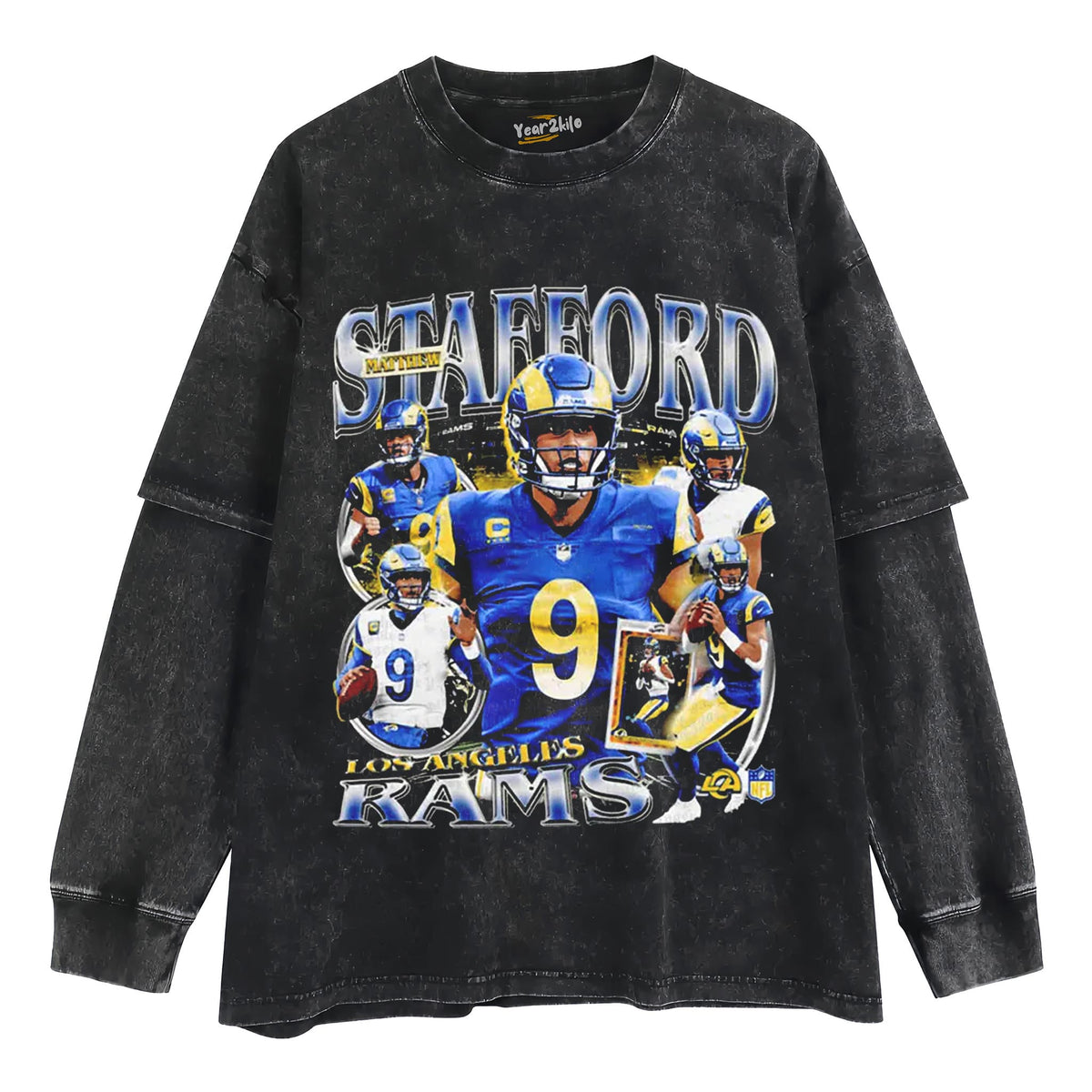 MATTHEW STAFFORD TANK TOP & TEE & LONG SLEEVE & LAYERED LS & HOODIE