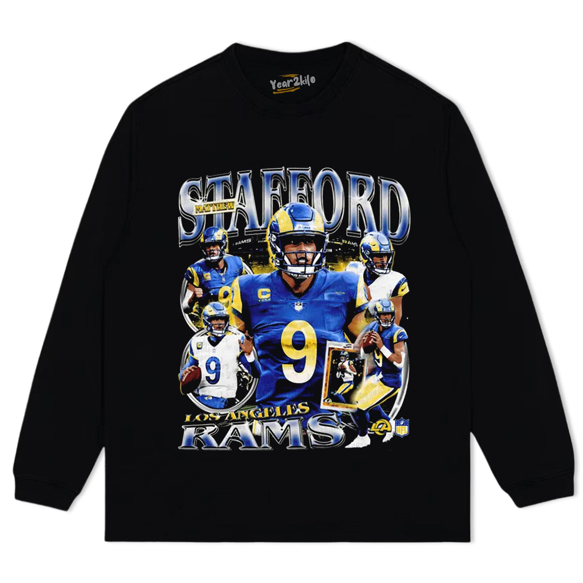 MATTHEW STAFFORD TANK TOP & TEE & LONG SLEEVE & LAYERED LS & HOODIE