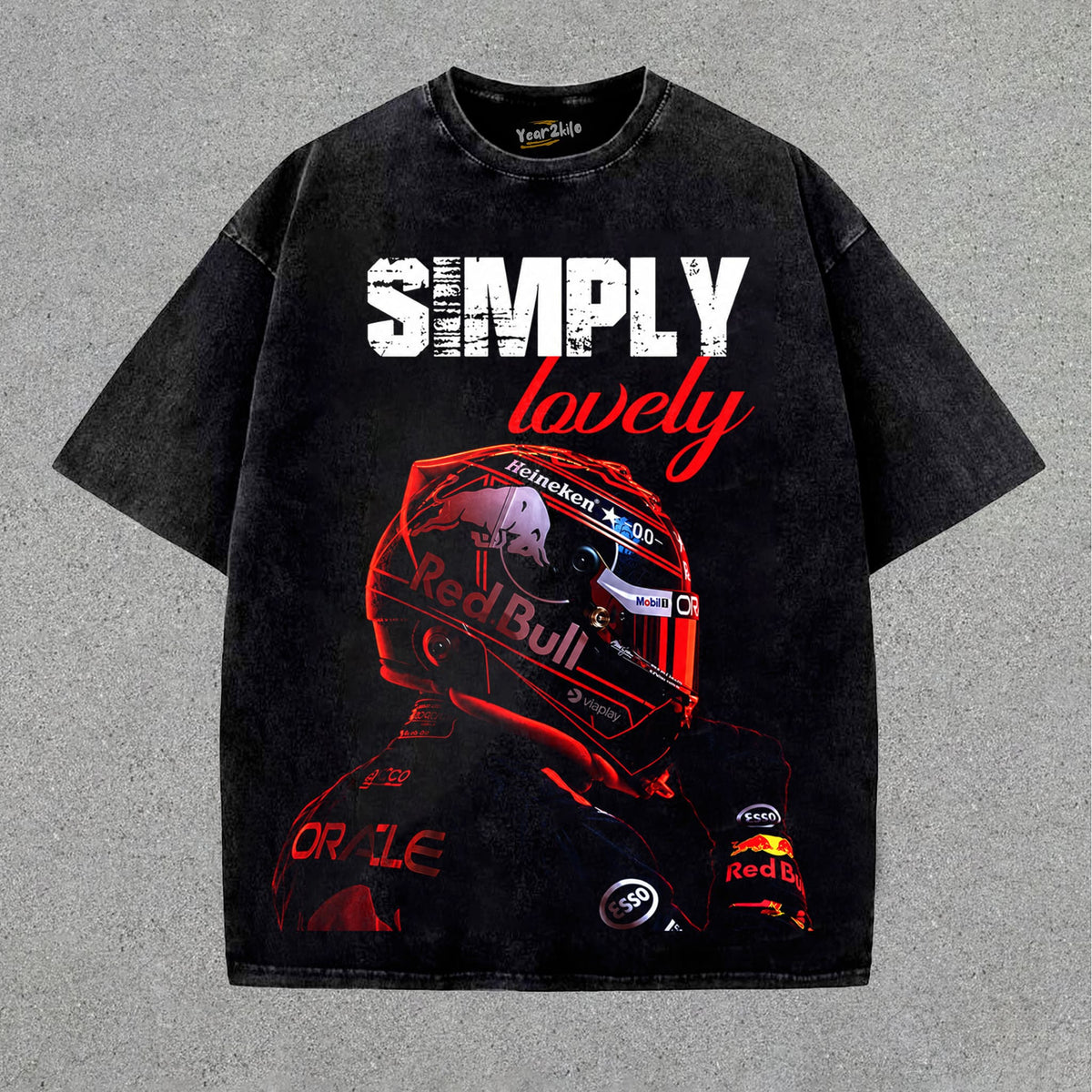 MAX VERSTAPPEN - VINTAGE V4 TANK TOP & TEE & LONG SLEEVE & LAYERED LS & HOODIE