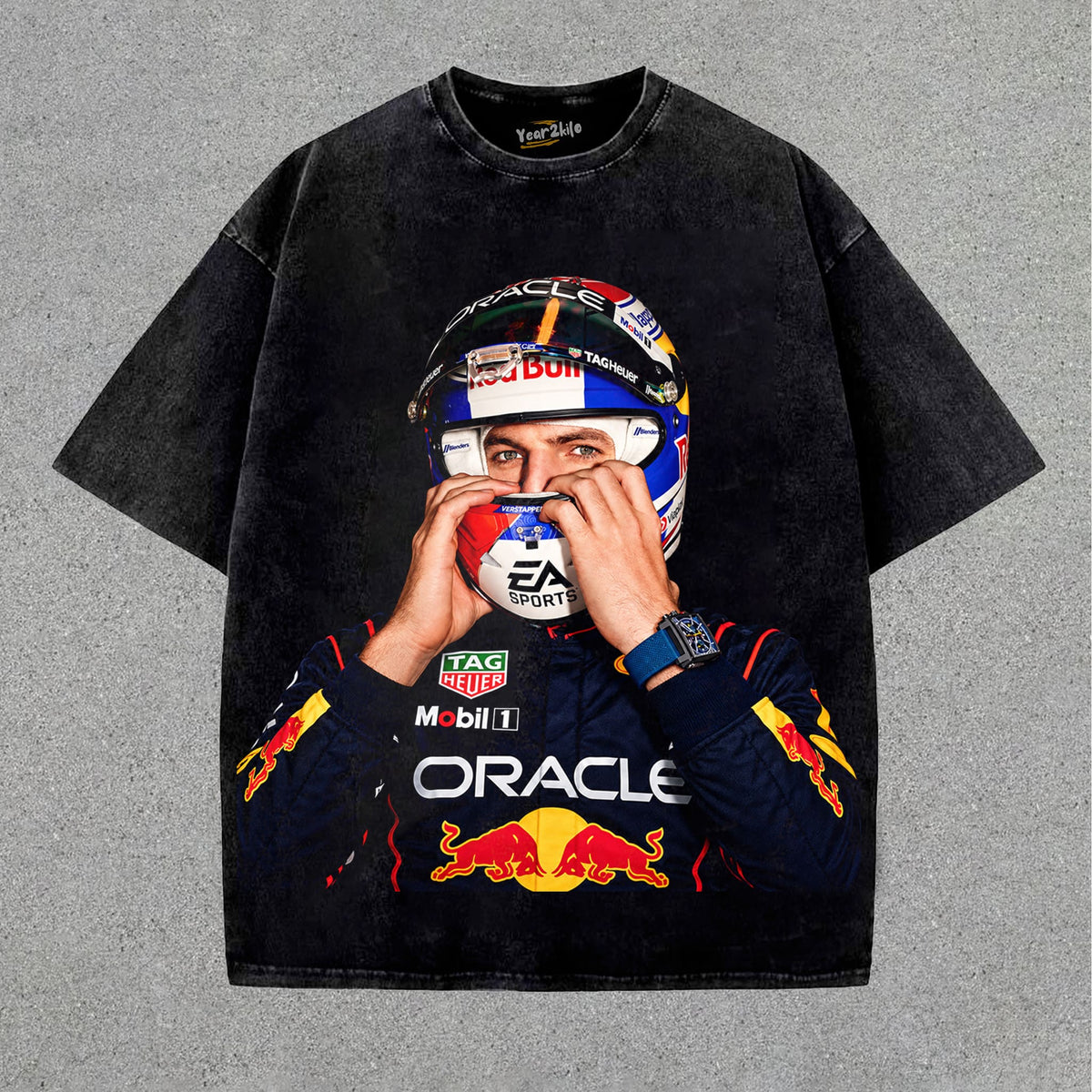MAX VERSTAPPEN - VINTAGE V6 TANK TOP & TEE & LONG SLEEVE & LAYERED LS & HOODIE
