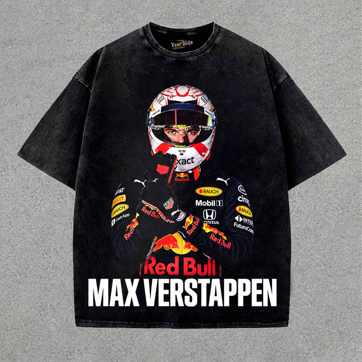 MAX VERSTAPPEN - VINTAGE V7 TANK TOP & TEE & LONG SLEEVE & LAYERED LS & HOODIE
