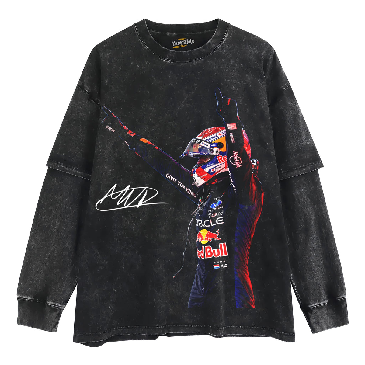 MAX VERSTAPPEN 2026 V2 SIGNATURE TANK TOP & TEE & LONG SLEEVE & LAYERED LS & HOODIE