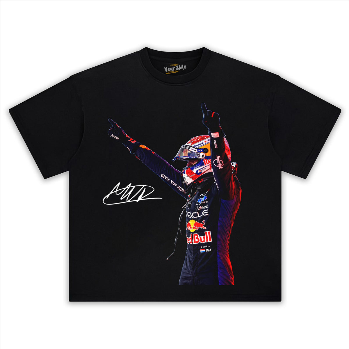 MAX VERSTAPPEN 2026 V2 SIGNATURE TANK TOP & TEE & LONG SLEEVE & LAYERED LS & HOODIE