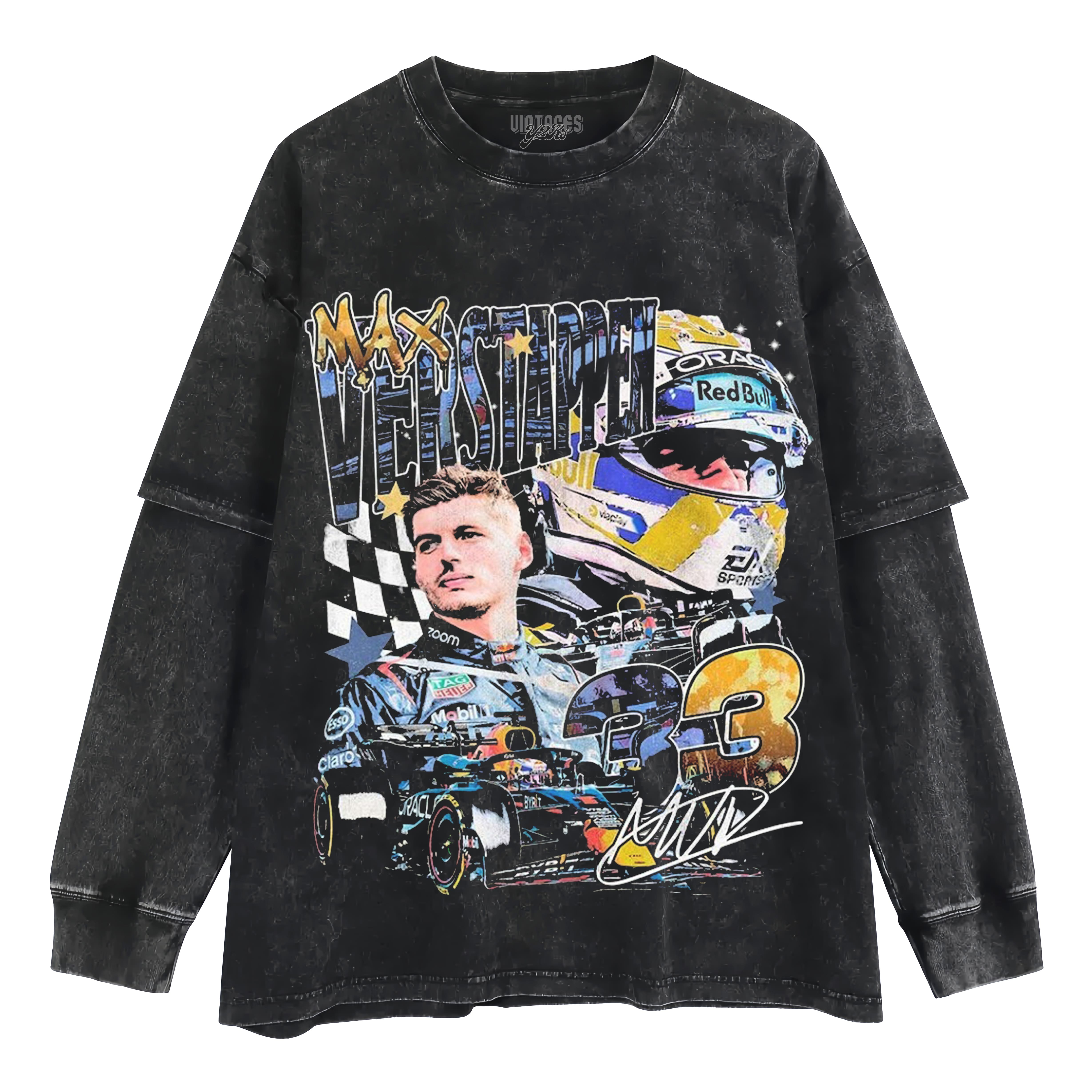 MAX VERSTAPPEN VINTAGE LAYERED LONG SLEEVE