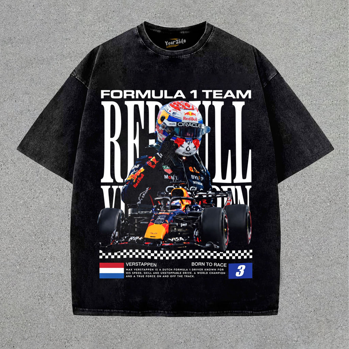 MAX VERSTAPPEN VINTAGE TANK TOP & TEE & LONG SLEEVE & LAYERED LS & HOODIE