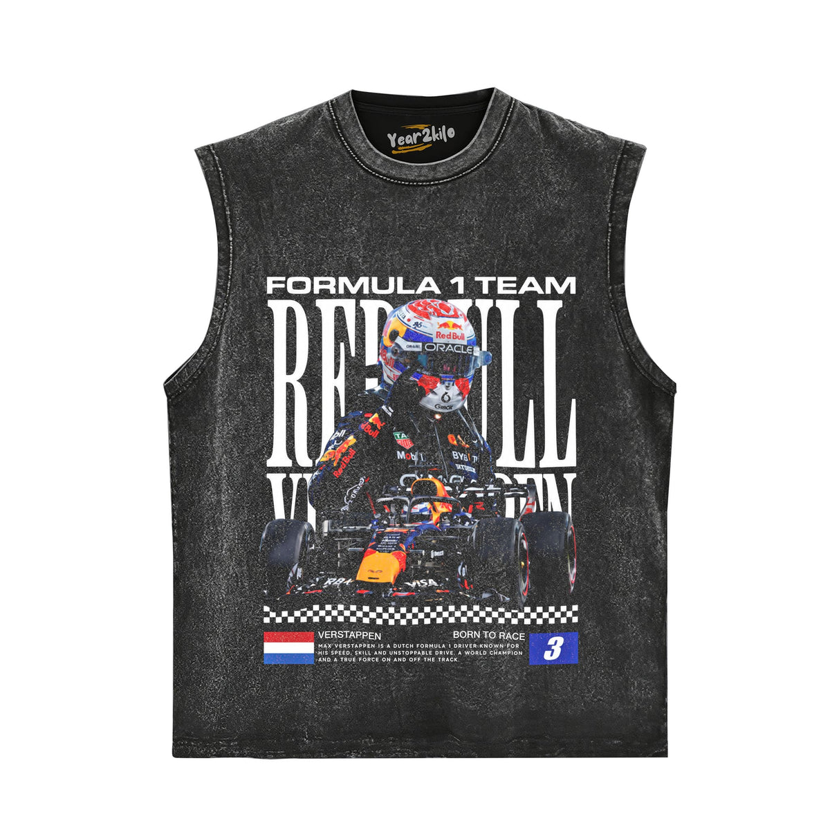 MAX VERSTAPPEN VINTAGE TANK TOP & TEE & LONG SLEEVE & LAYERED LS & HOODIE