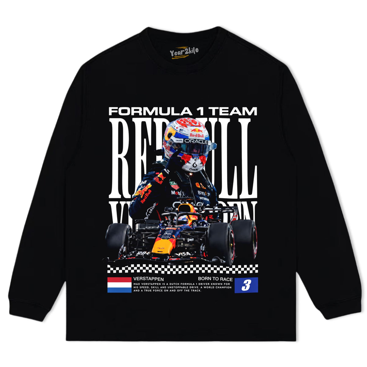 MAX VERSTAPPEN VINTAGE TANK TOP & TEE & LONG SLEEVE & LAYERED LS & HOODIE