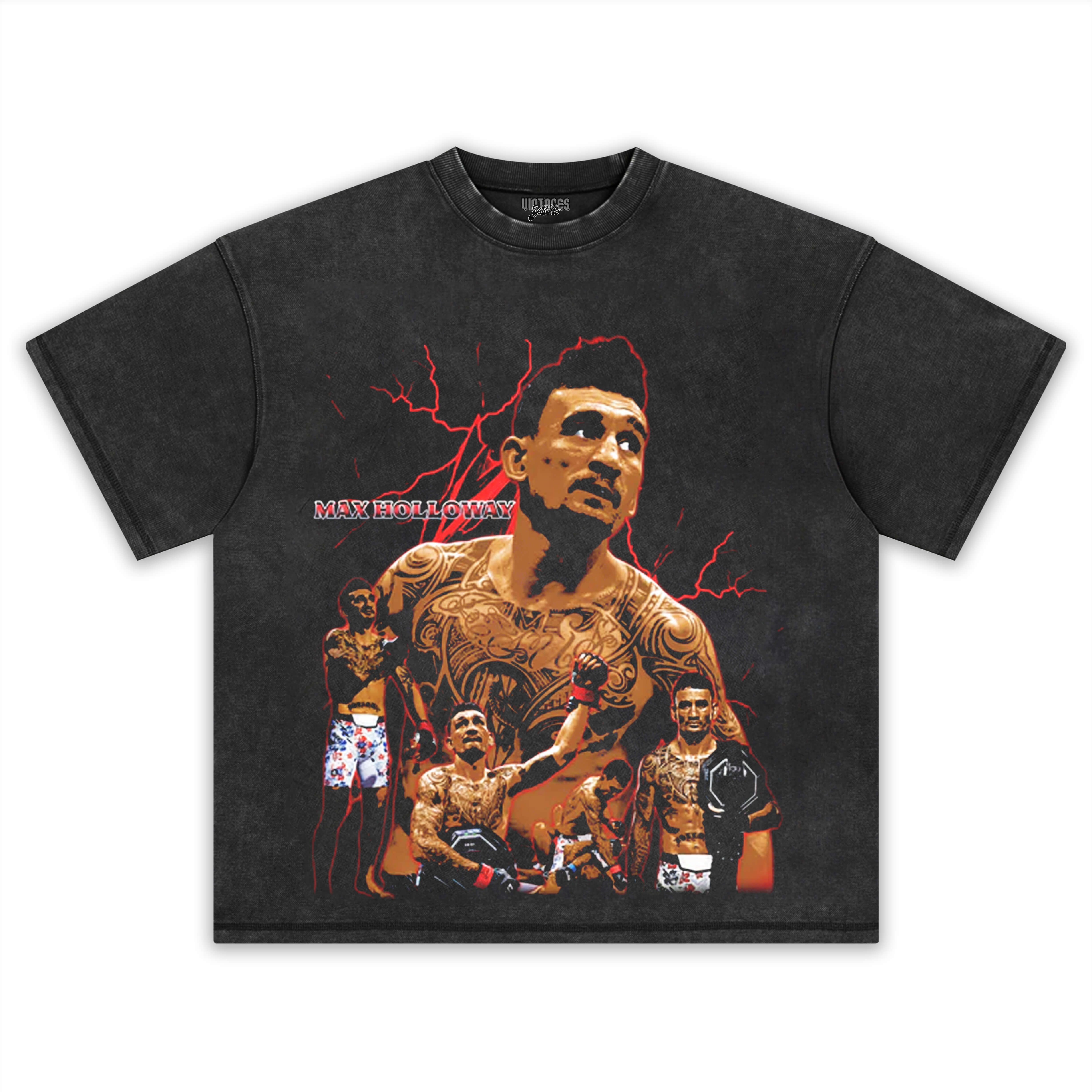 MAX HOLLOWAY & CHAMP TEE & LS & HOODIE