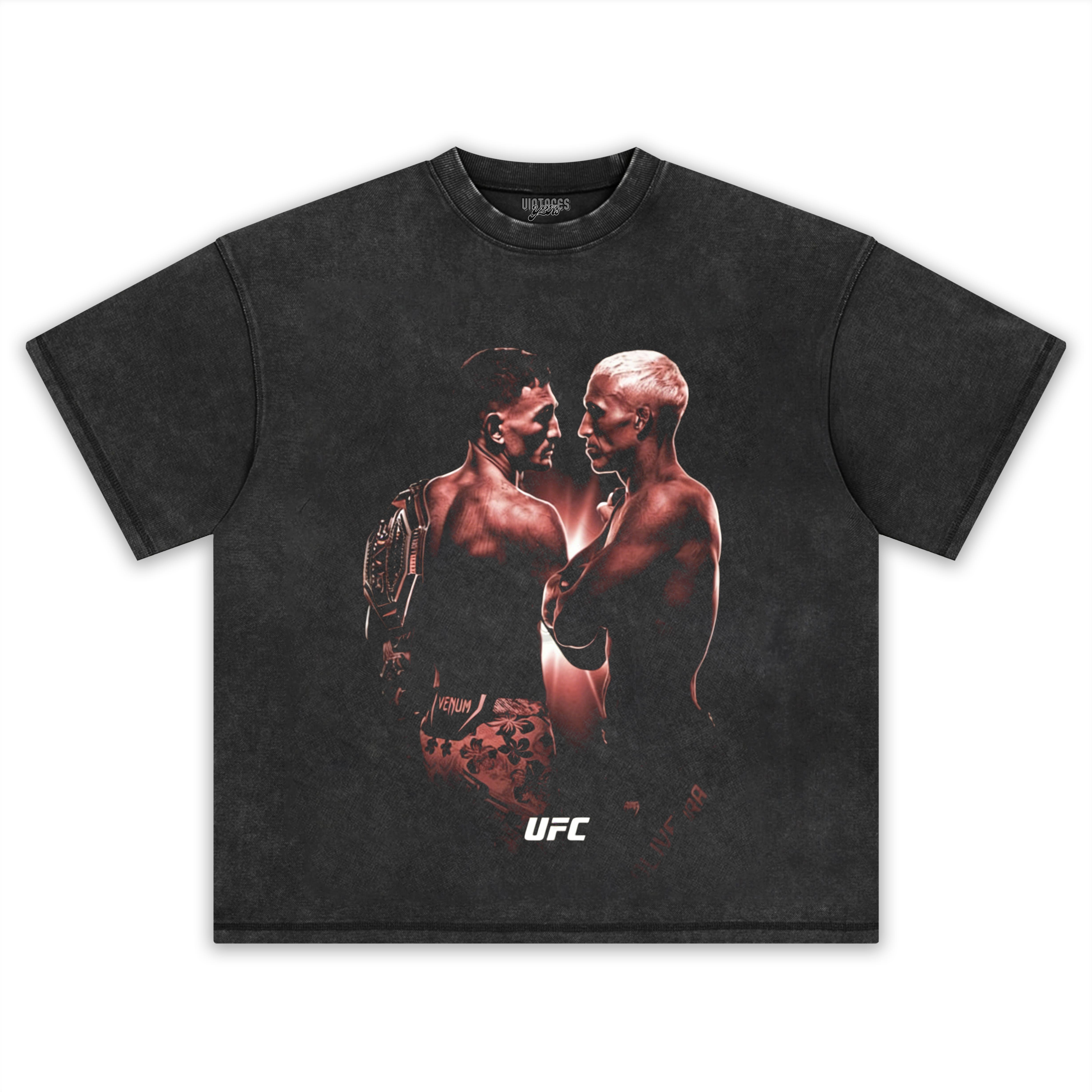 MAX HOLLOWAY VS CHARLES OLIVEIRA UFC 326 MATCHUP TEE & LS & HOODIE
