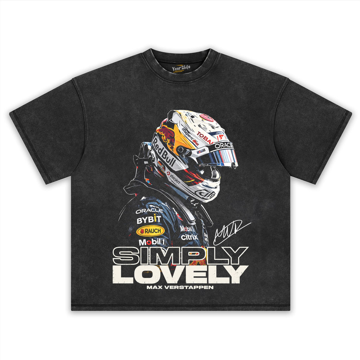 MAX VERSTAPPEN - VINTAGE V3 TANK TOP & TEE & LONG SLEEVE & LAYERED LS & HOODIE