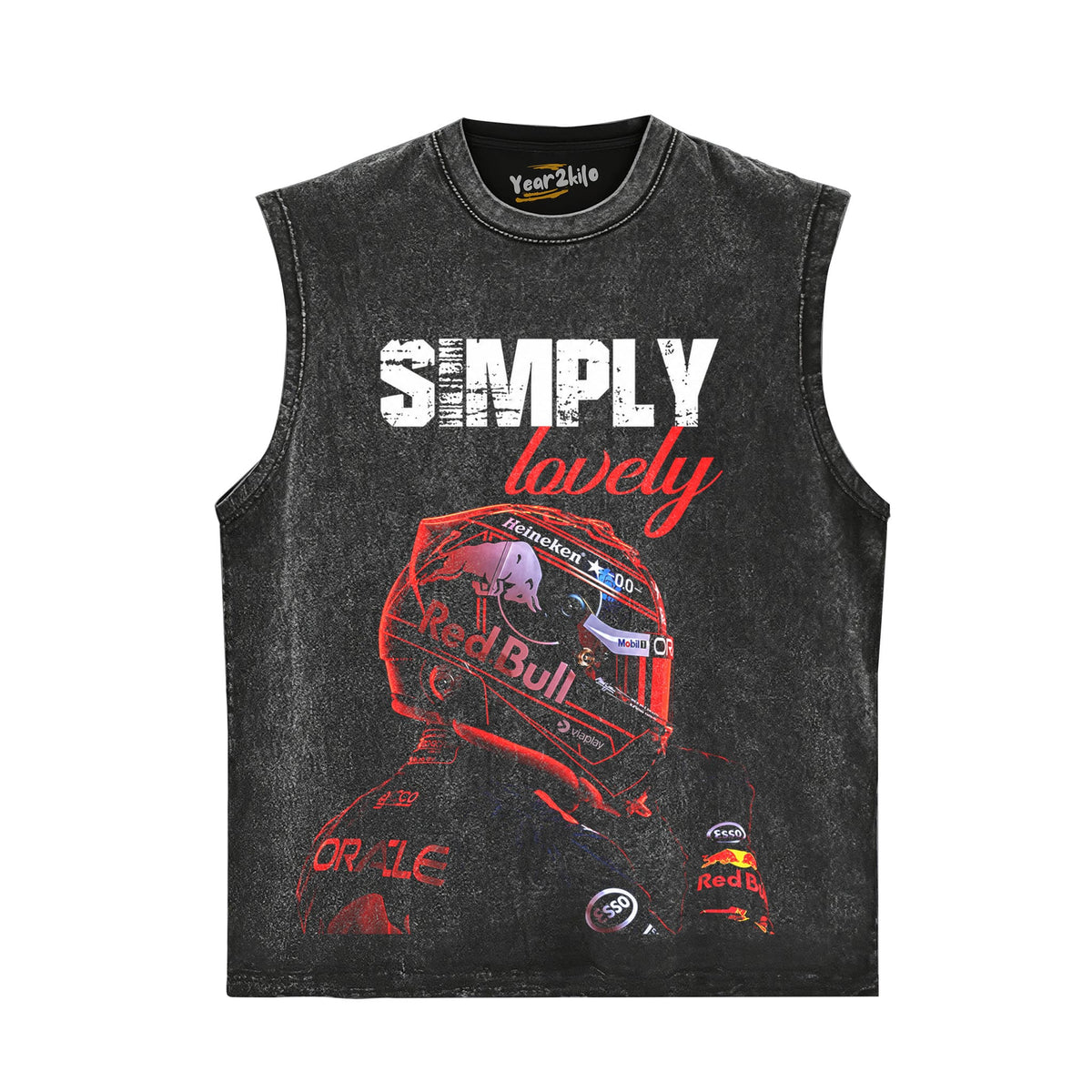 MAX VERSTAPPEN - VINTAGE V4 TANK TOP & TEE & LONG SLEEVE & LAYERED LS & HOODIE