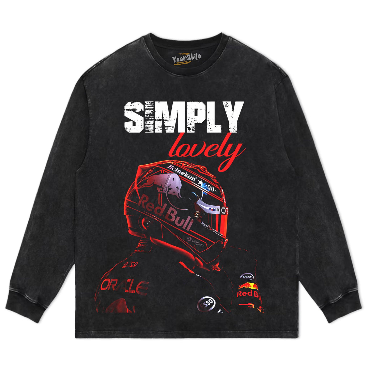 MAX VERSTAPPEN - VINTAGE V4 TANK TOP & TEE & LONG SLEEVE & LAYERED LS & HOODIE