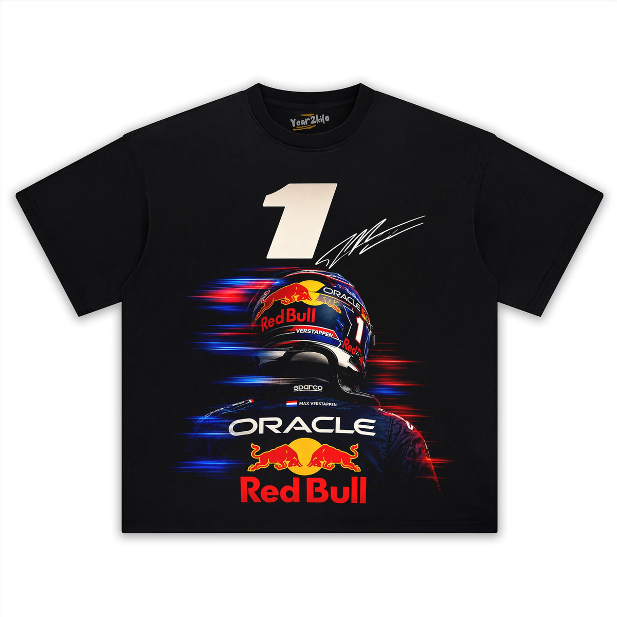 MAX VERSTAPPEN - VINTAGE V5 TANK TOP & TEE & LONG SLEEVE & LAYERED LS & HOODIE