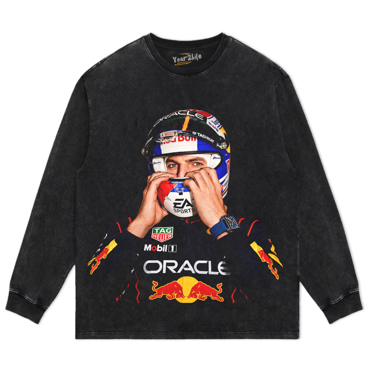 MAX VERSTAPPEN - VINTAGE V6 TANK TOP & TEE & LONG SLEEVE & LAYERED LS & HOODIE
