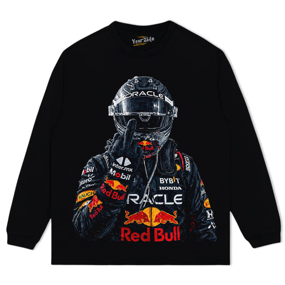 MAX VERSTAPPEN - VINTAGE V8 TANK TOP & TEE & LONG SLEEVE & LAYERED LS & HOODIE