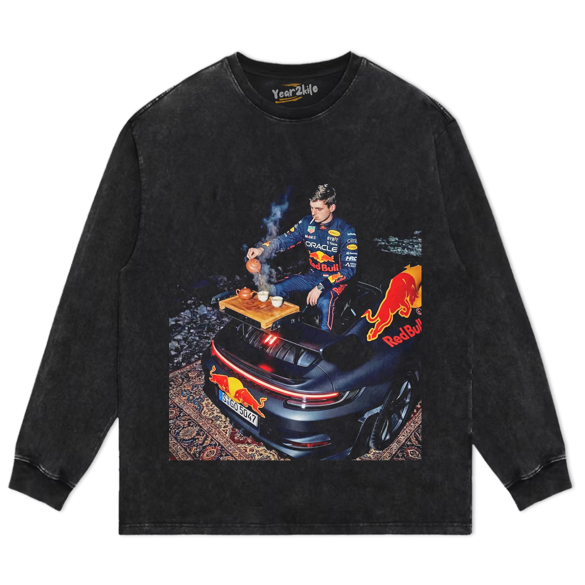 MAX VERSTAPPEN F1 RACING TANK TOP & TEE & LONG SLEEVE & LAYERED LS & HOODIE