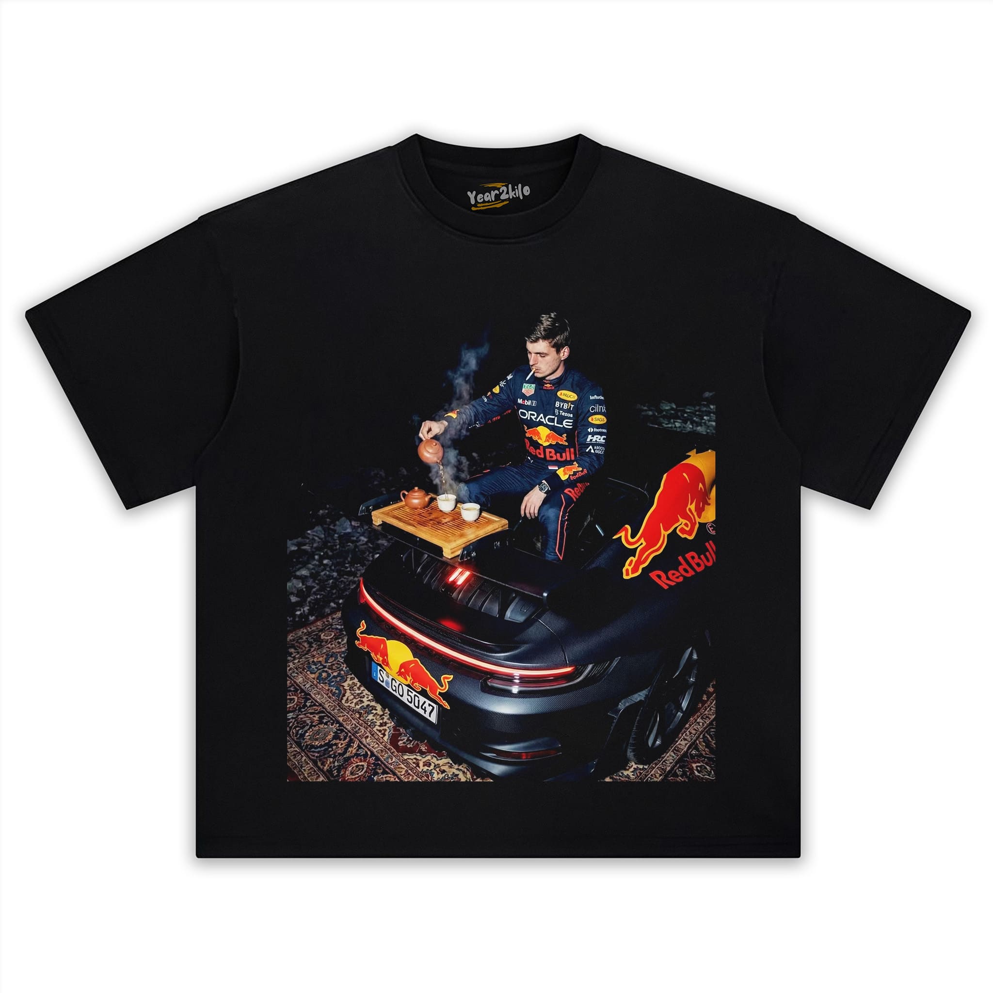 MAX VERSTAPPEN F1 RACING TANK TOP & TEE & LONG SLEEVE & LAYERED LS & HOODIE