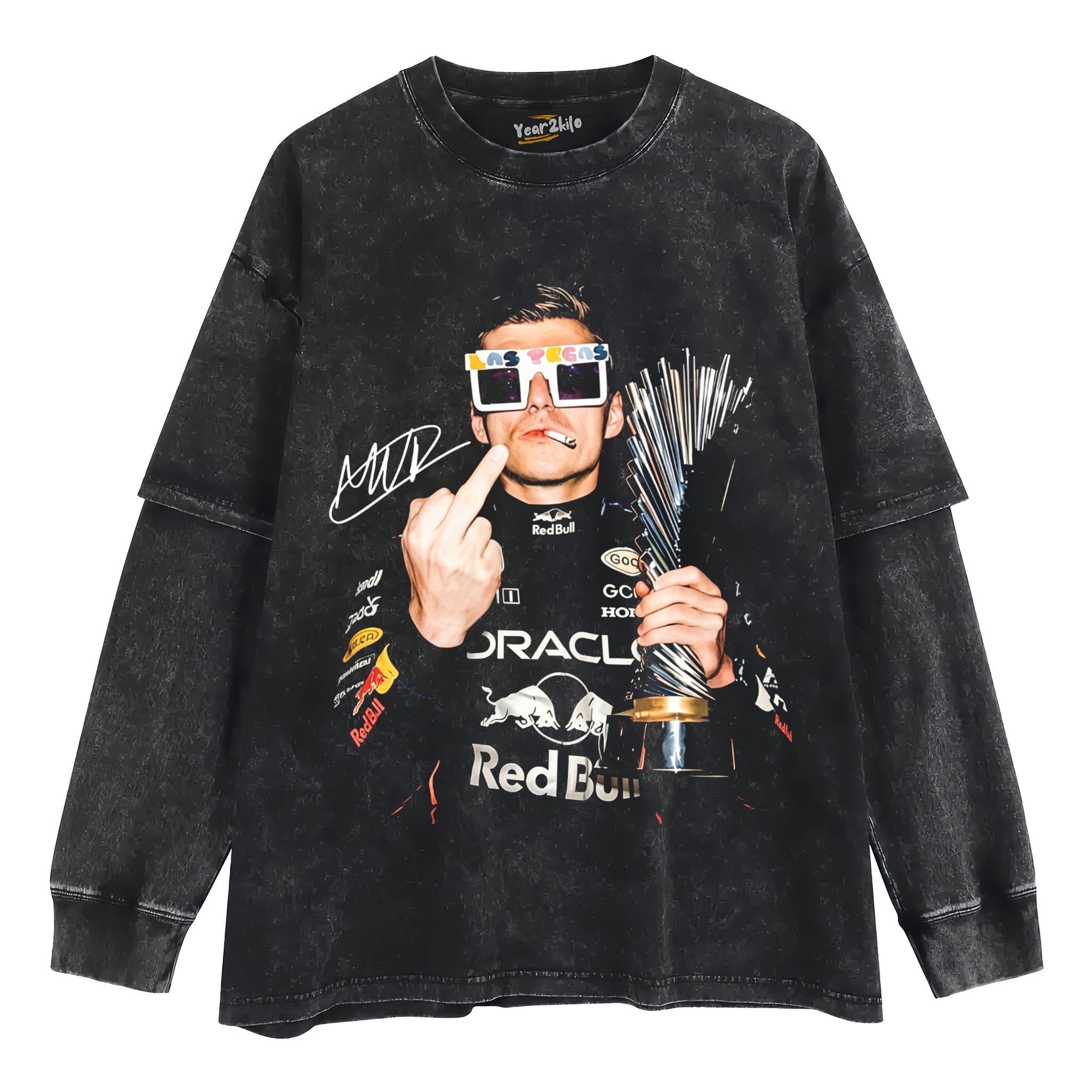 MAX VERSTAPPEN F1 RACING V1 TANK TOP & TEE & LONG SLEEVE & LAYERED LS & HOODIE