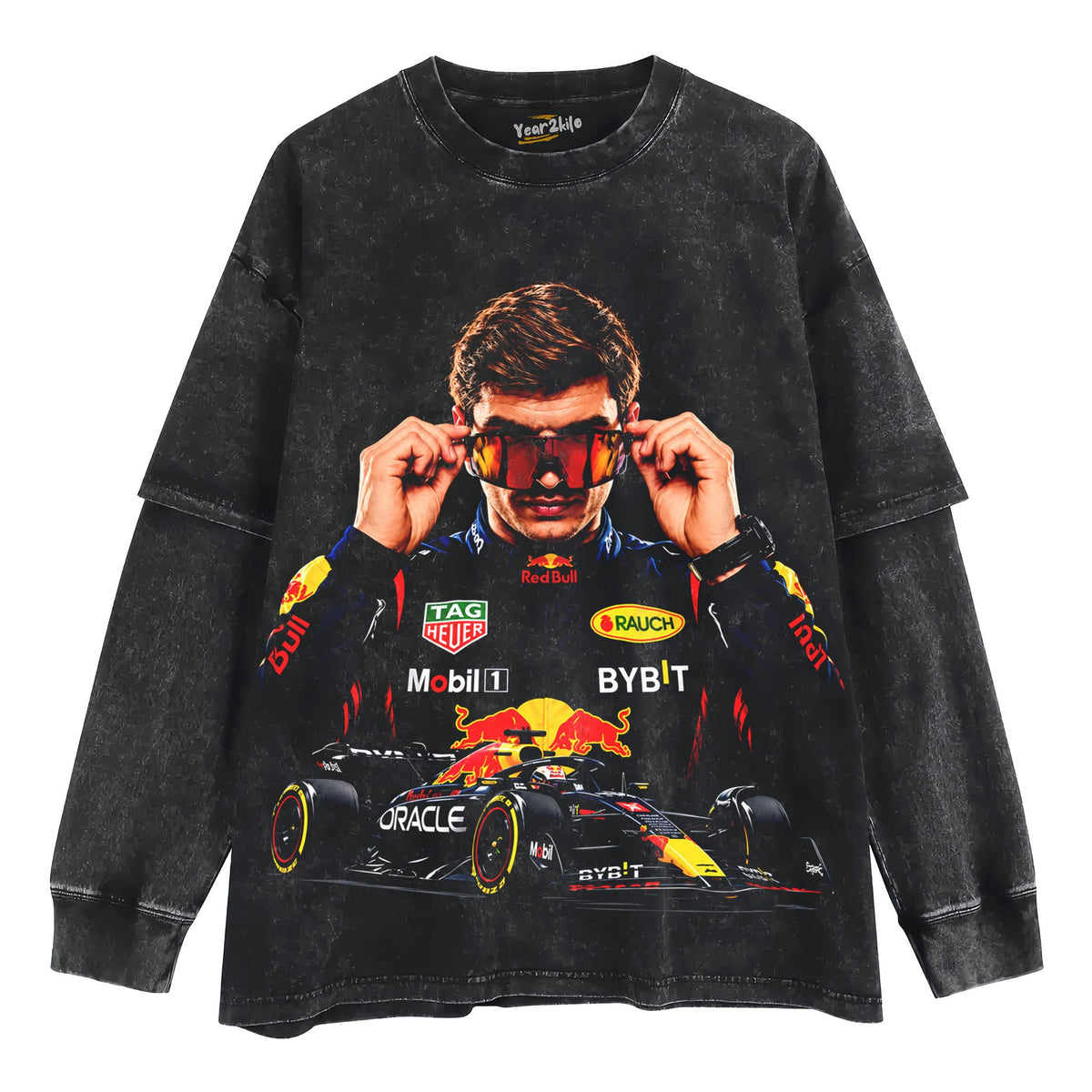 MAX VERSTAPPEN RETRO TANK TOP & TEE & LONG SLEEVE & LAYERED LS & HOODIE