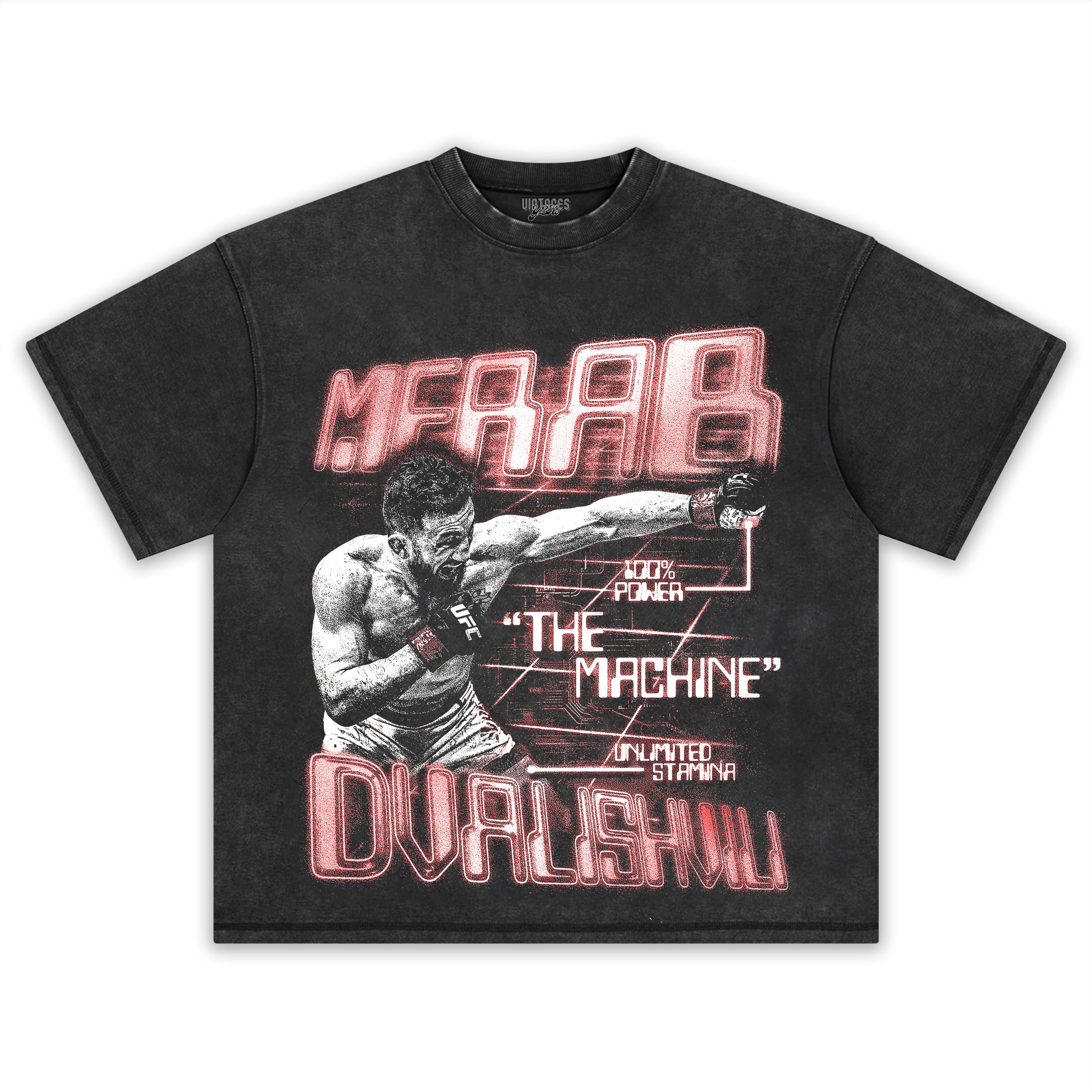 MERAB DVALISHVILI VINTAGE STYLE TEE & LS & HOODIE