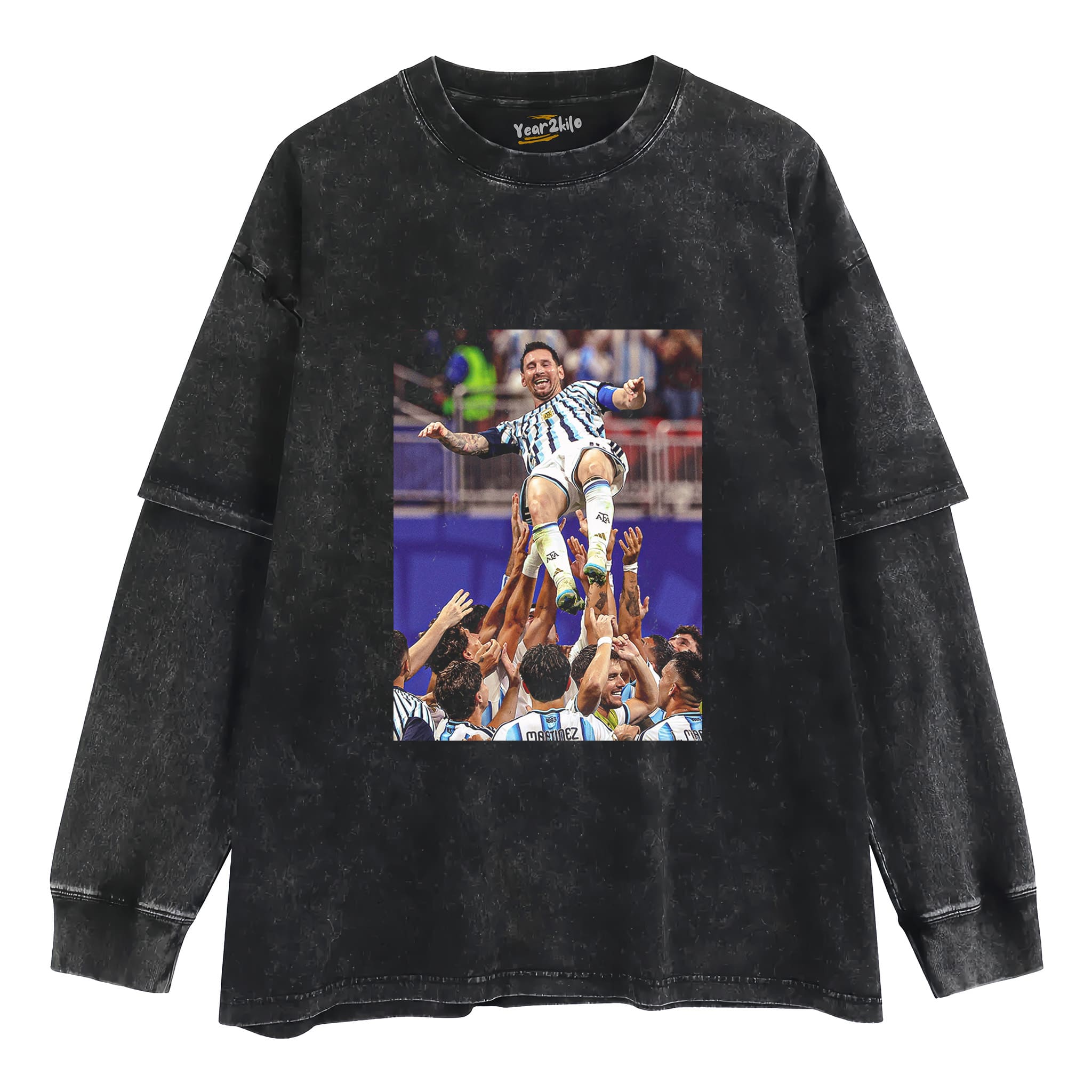 MESSI - CELEBRATE TANK TOP & TEE & LONG SLEEVE & LAYERED LS & HOODIE