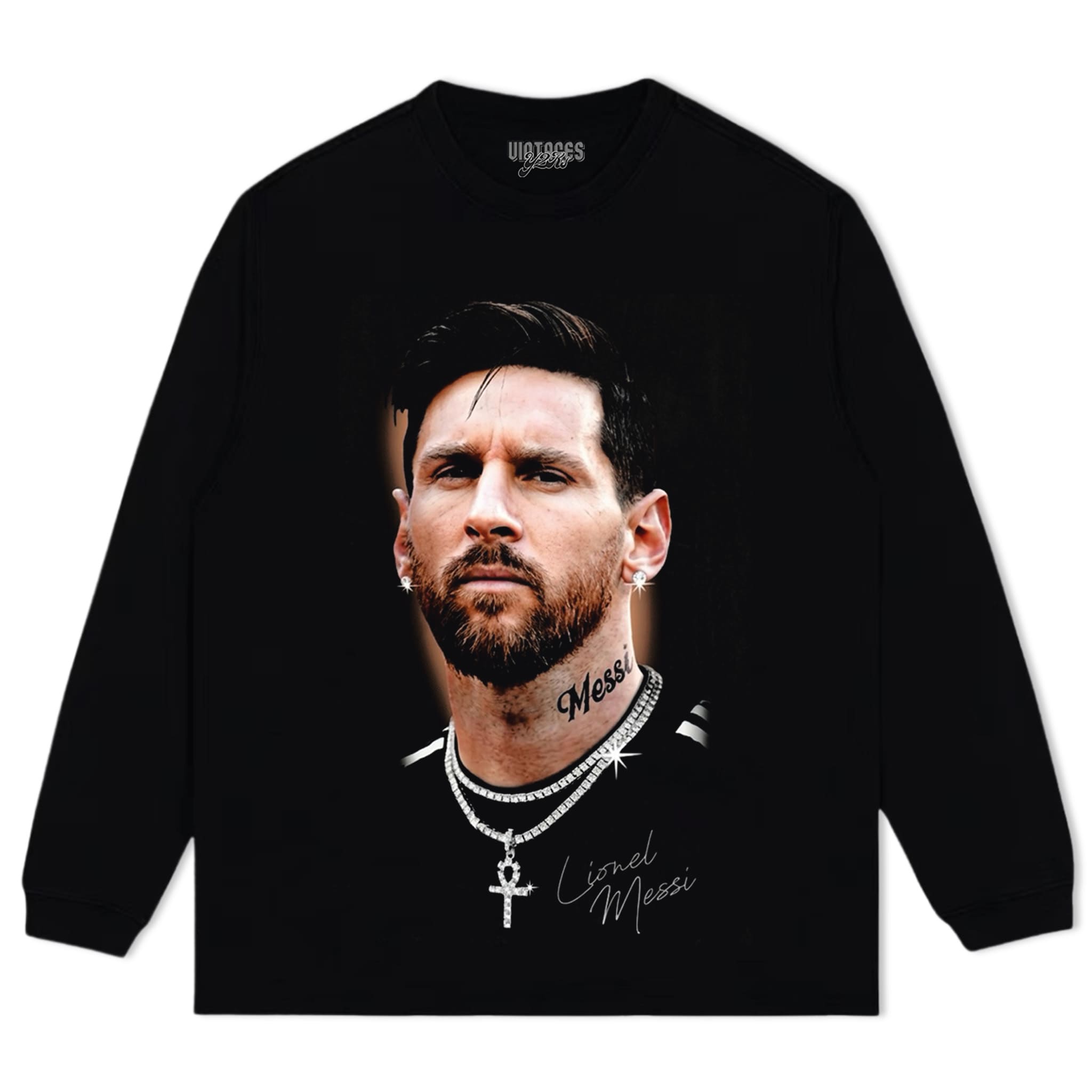 MESSI FACE V2 TANK TOP & TEE & LONG SLEEVE & LAYERED LS & HOODIE