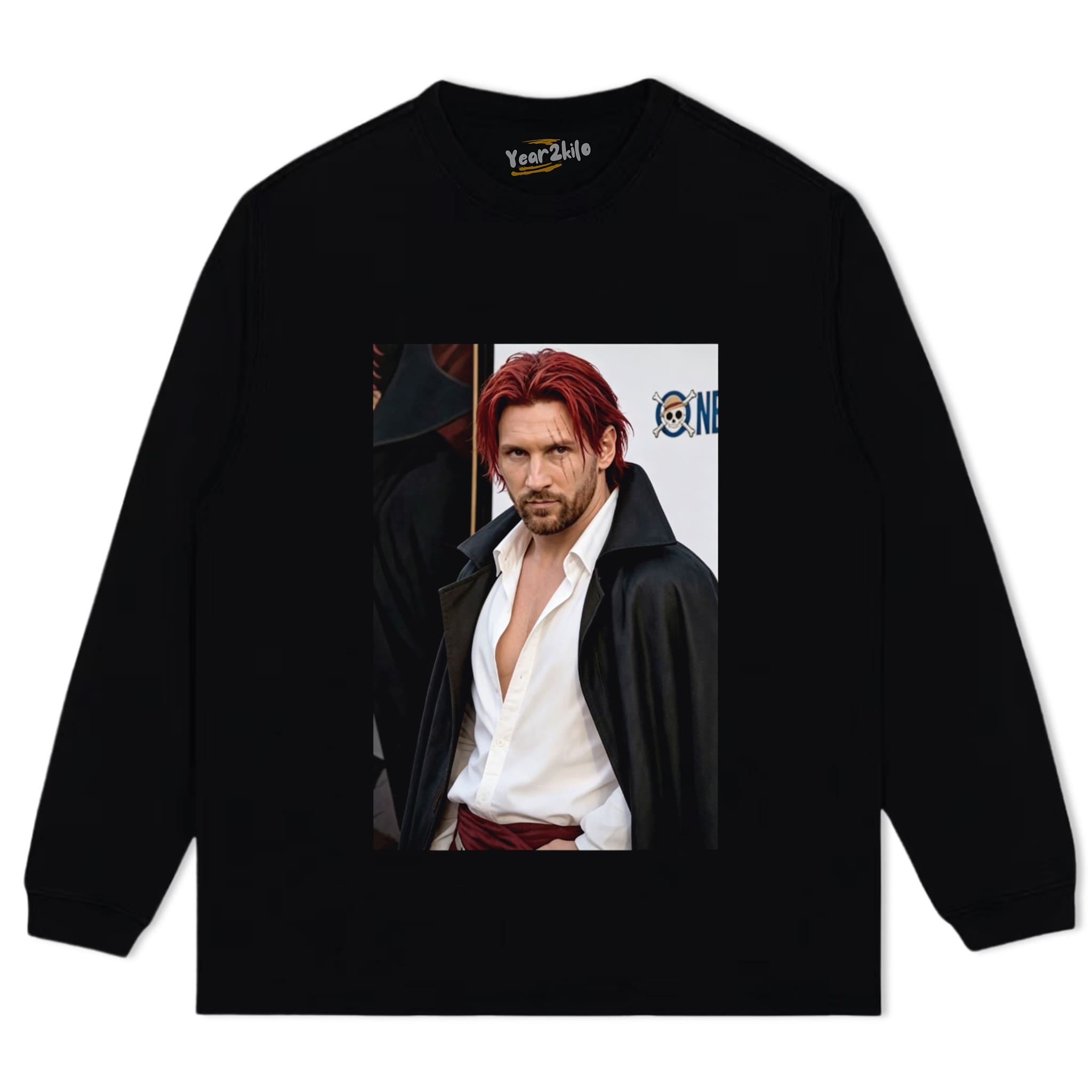 MESSI × SHANKS ONE PIECE GRAPHIC TANK TOP & TEE & LONG SLEEVE & LAYERED LS & HOODIE
