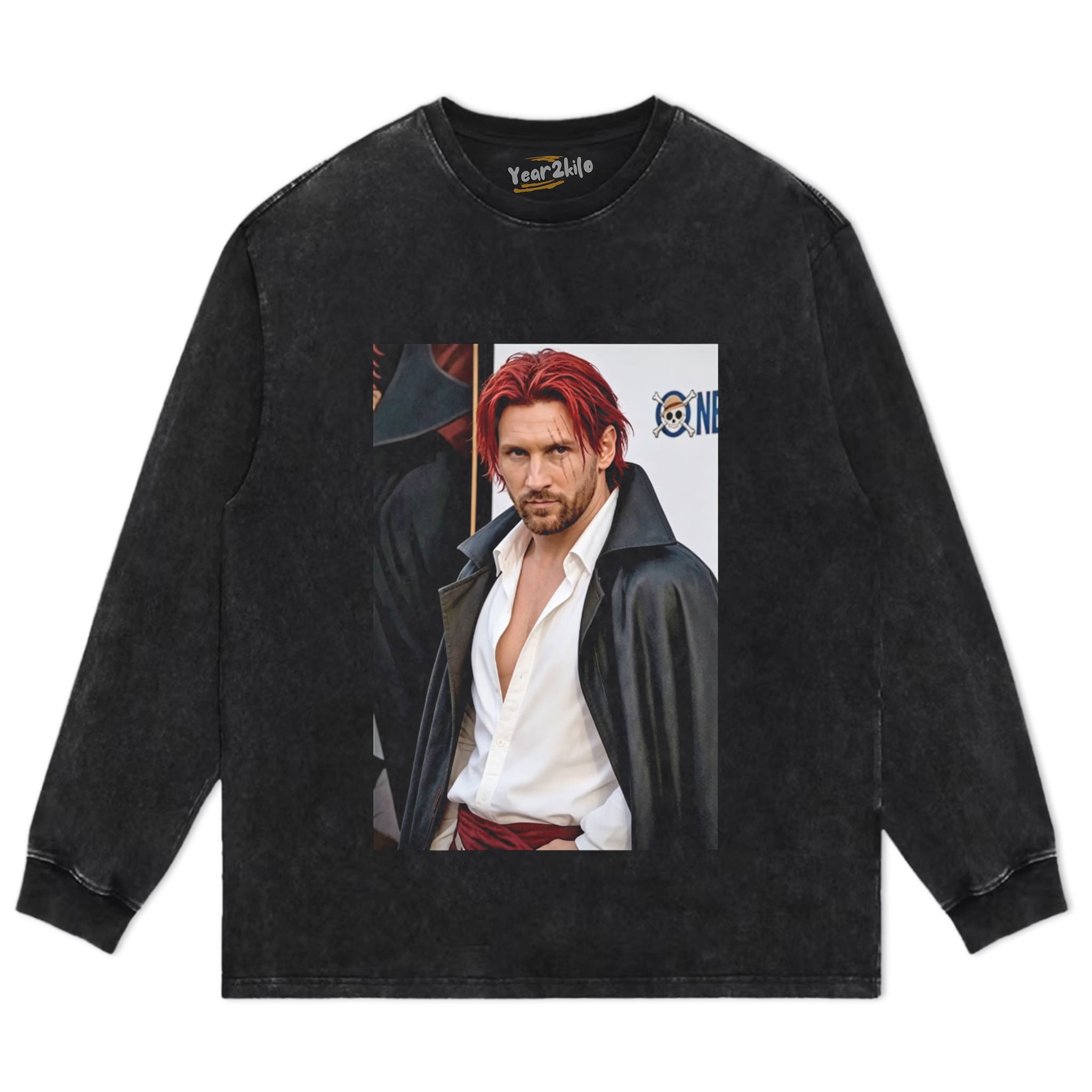 MESSI × SHANKS ONE PIECE GRAPHIC TANK TOP & TEE & LONG SLEEVE & LAYERED LS & HOODIE