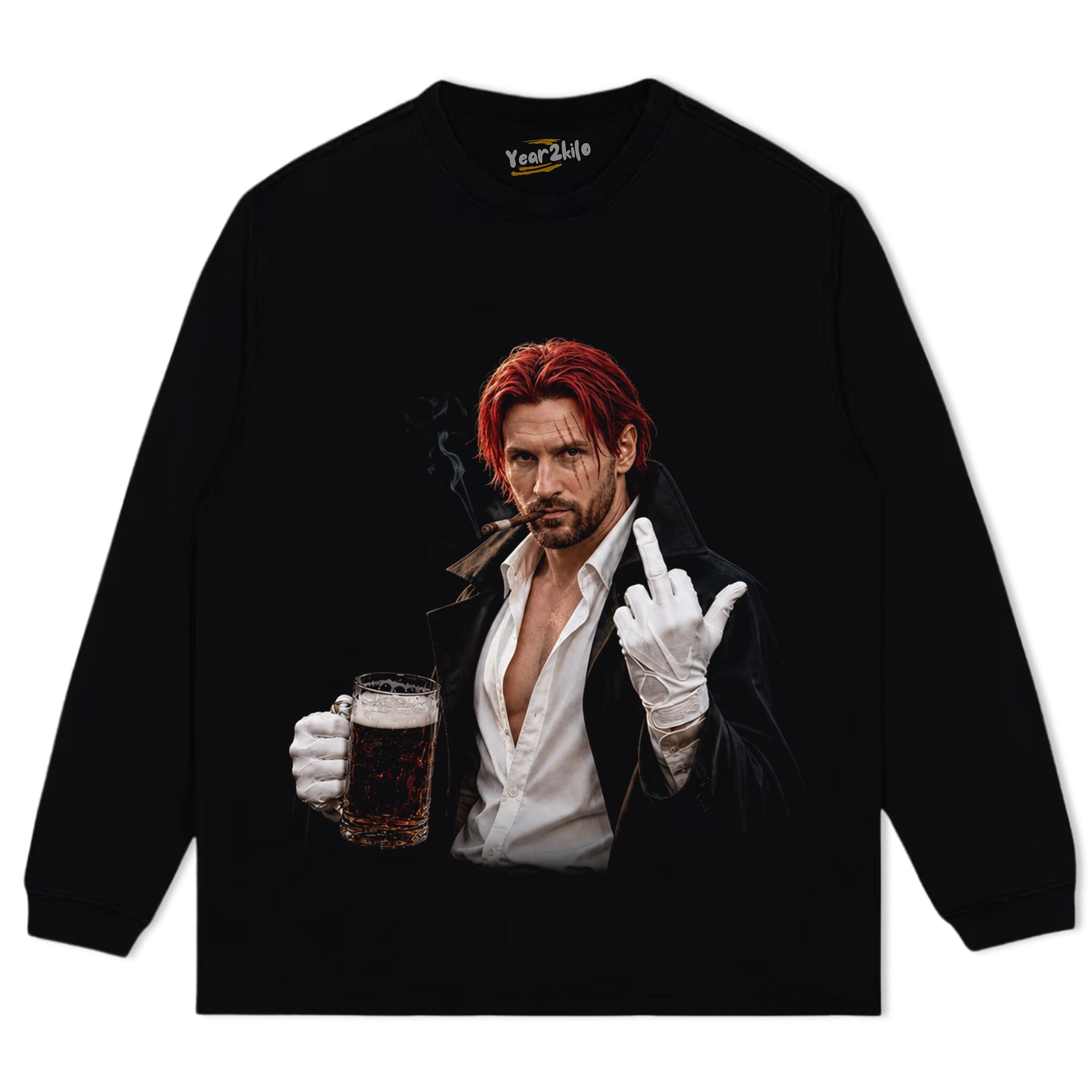 MESSI × SHANKS ONE PIECE GRAPHIC V1 TANK TOP & TEE & LONG SLEEVE & LAYERED LS & HOODIE