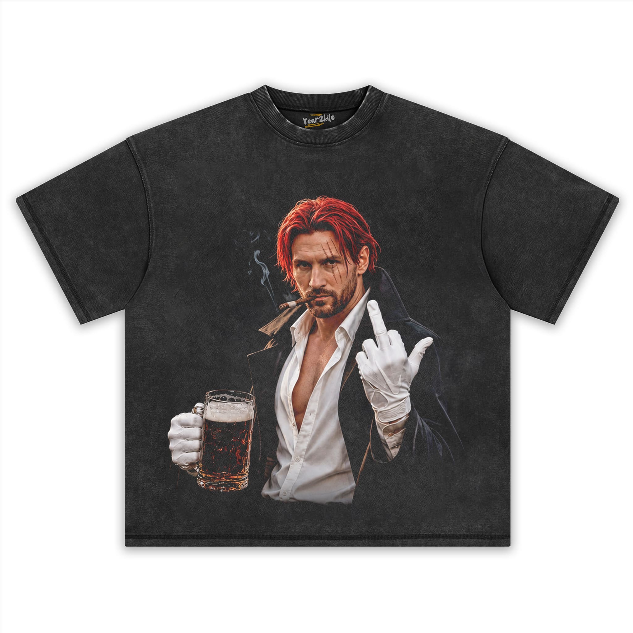 MESSI × SHANKS ONE PIECE GRAPHIC V1 TANK TOP & TEE & LONG SLEEVE & LAYERED LS & HOODIE