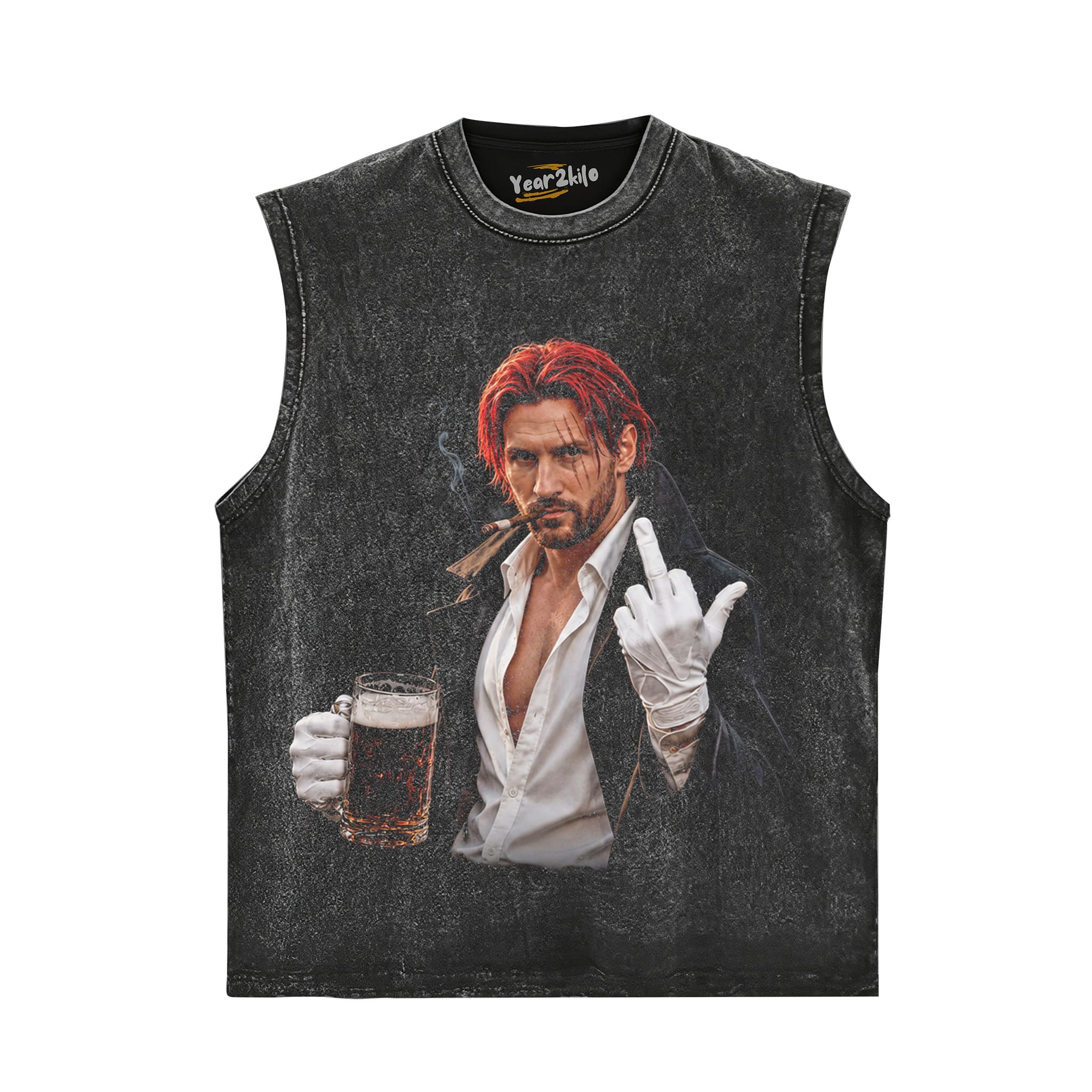 MESSI × SHANKS ONE PIECE GRAPHIC V1 TANK TOP & TEE & LONG SLEEVE & LAYERED LS & HOODIE