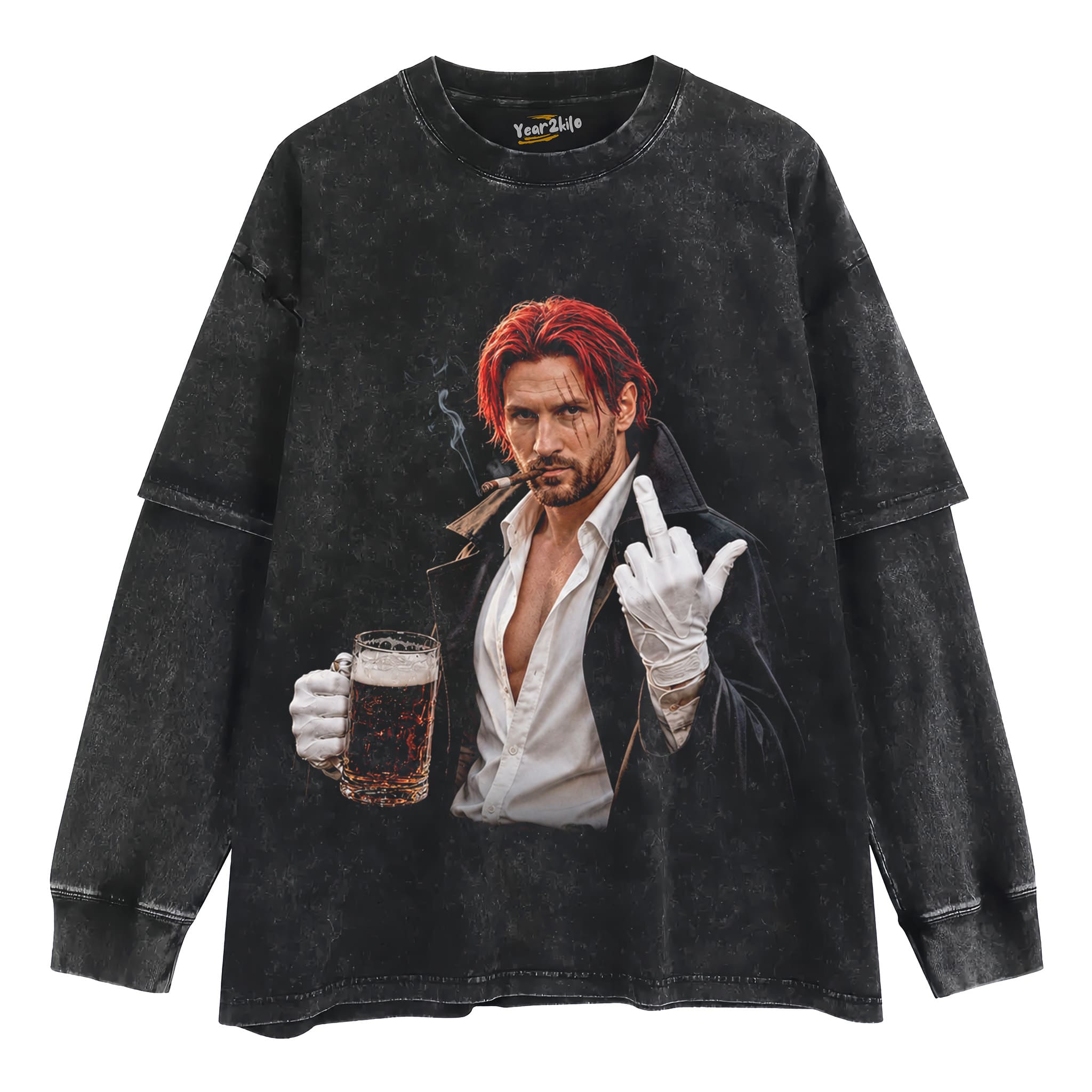MESSI × SHANKS ONE PIECE GRAPHIC V1 TANK TOP & TEE & LONG SLEEVE & LAYERED LS & HOODIE