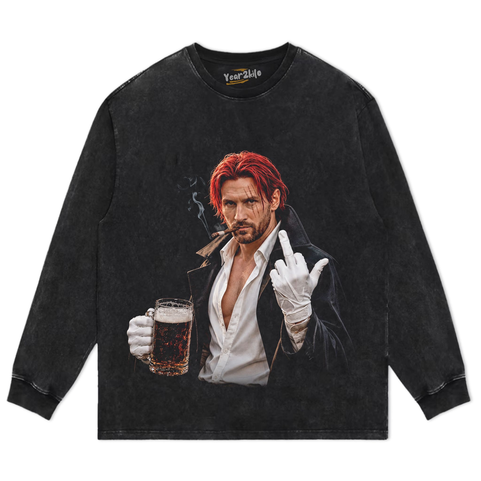 MESSI × SHANKS ONE PIECE GRAPHIC V1 TANK TOP & TEE & LONG SLEEVE & LAYERED LS & HOODIE