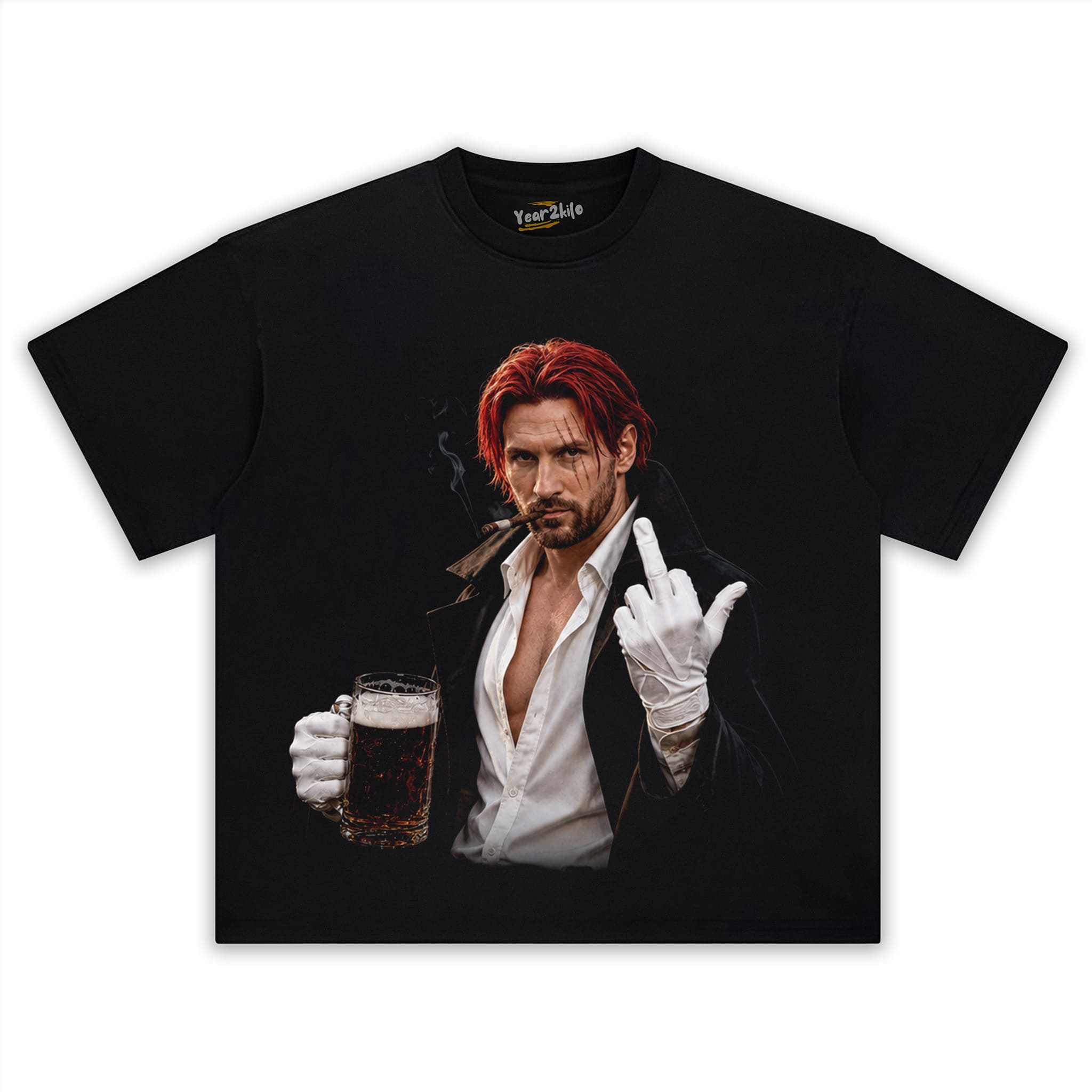 MESSI × SHANKS ONE PIECE GRAPHIC V1 TANK TOP & TEE & LONG SLEEVE & LAYERED LS & HOODIE