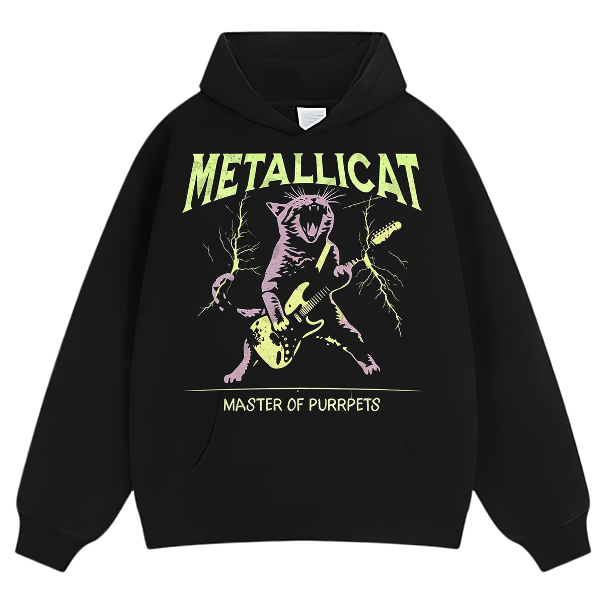METALLICA - ROCK CAT TANK TOP & TEE & LONG SLEEVE & LAYERED LS & HOODIE