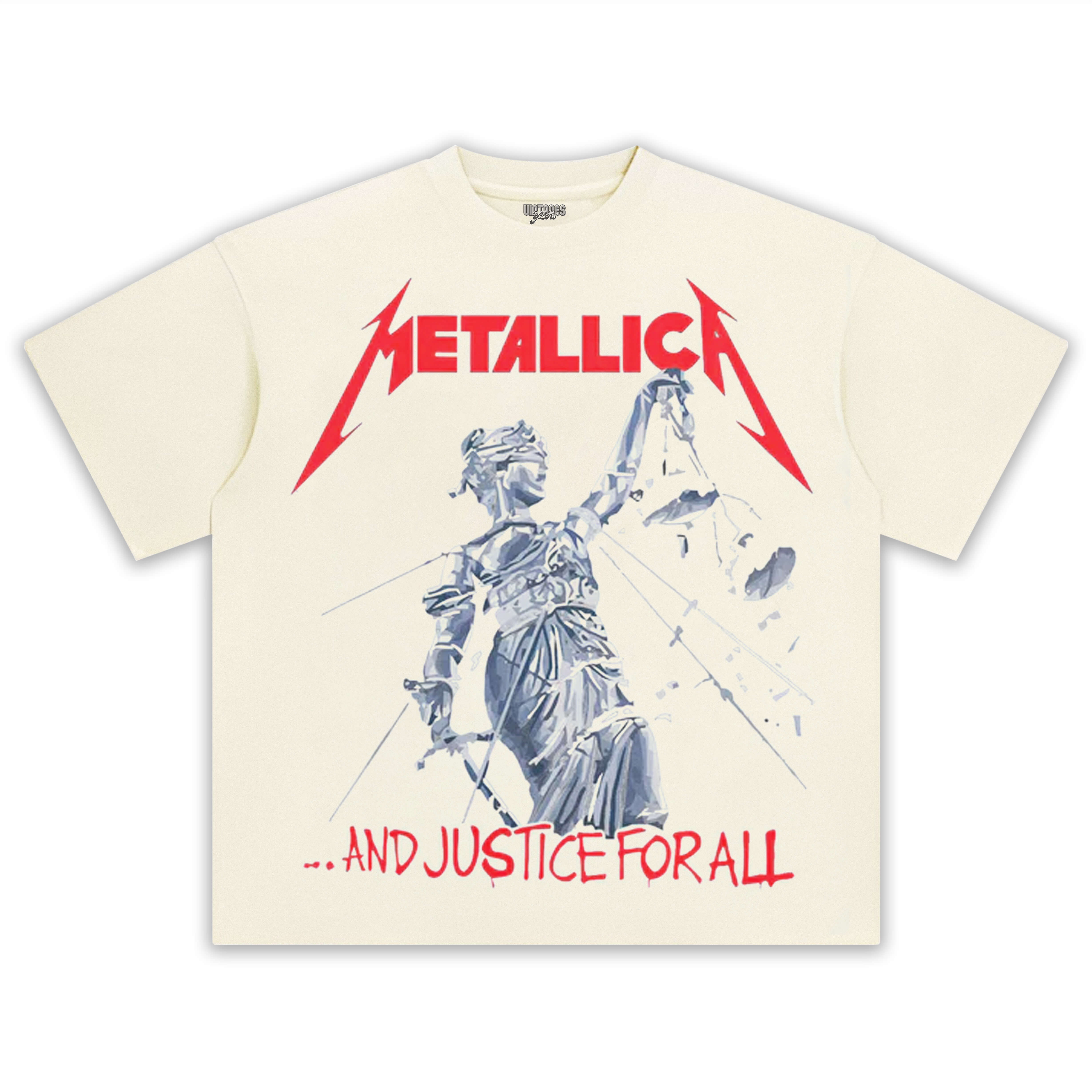 METALLICA JUSTICE FOR ALL TEE & LS & HOODIE