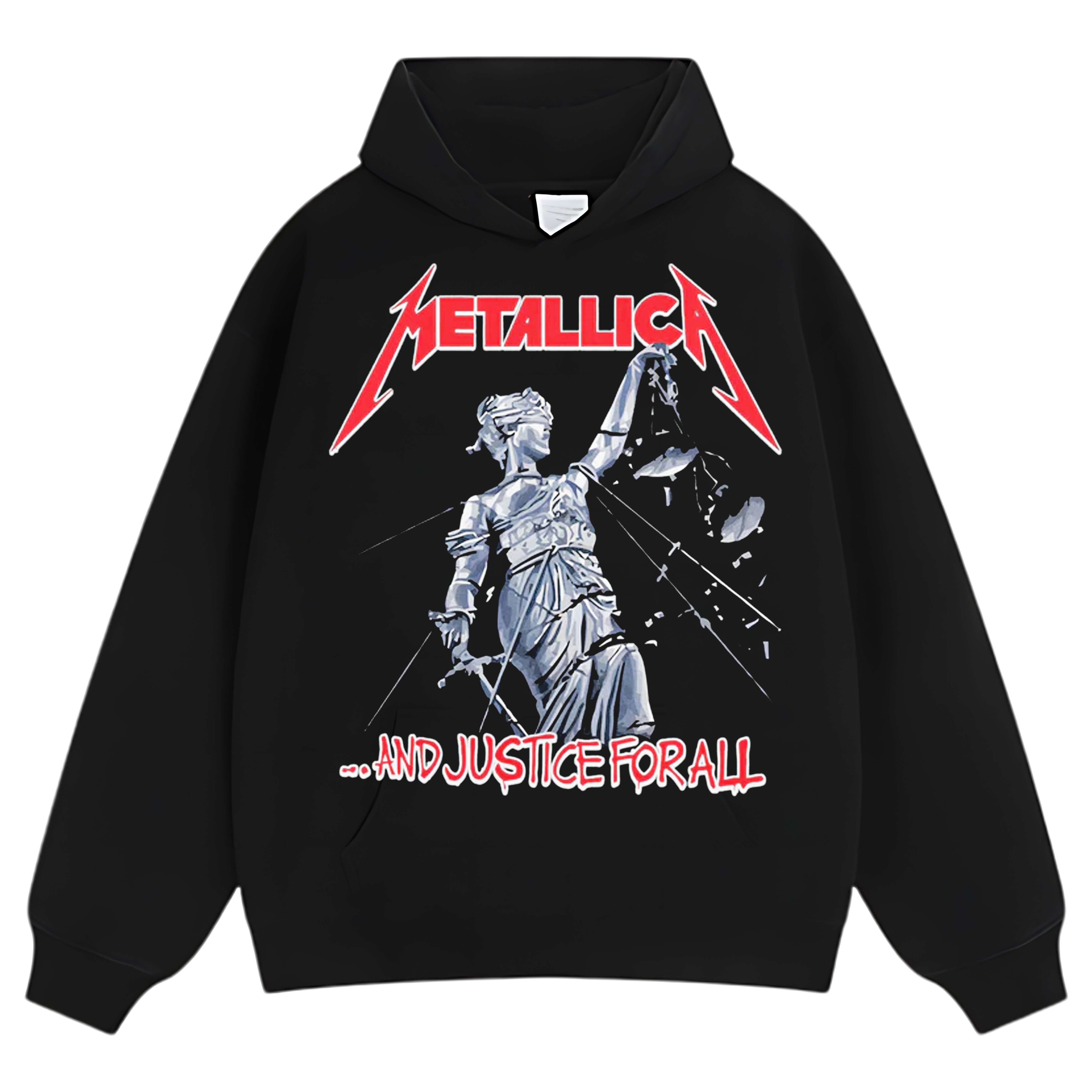 METALLICA JUSTICE FOR ALL TEE & LS & HOODIE