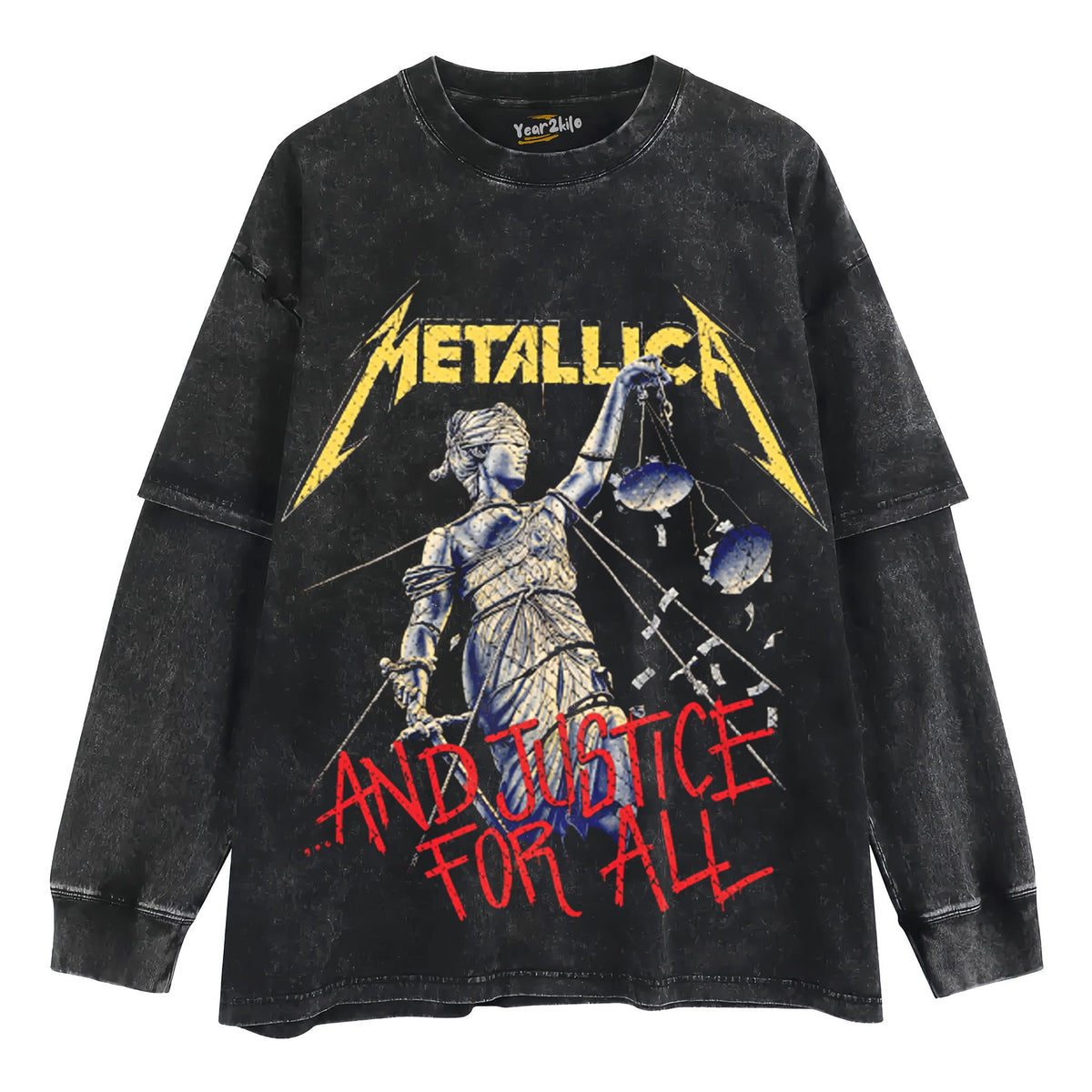 METALLICA V4 TANK TOP & TEE & LONG SLEEVE & LAYERED LS & HOODIE