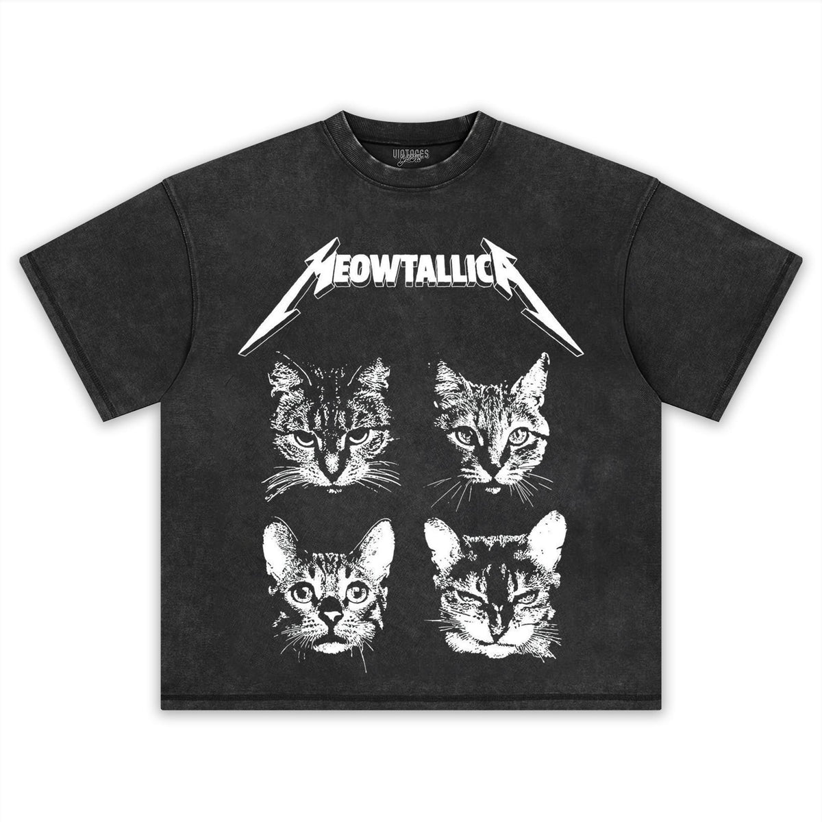METALLICA - ROCK CAT V2 TANK TOP & TEE & LONG SLEEVE & LAYERED LS & HOODIE