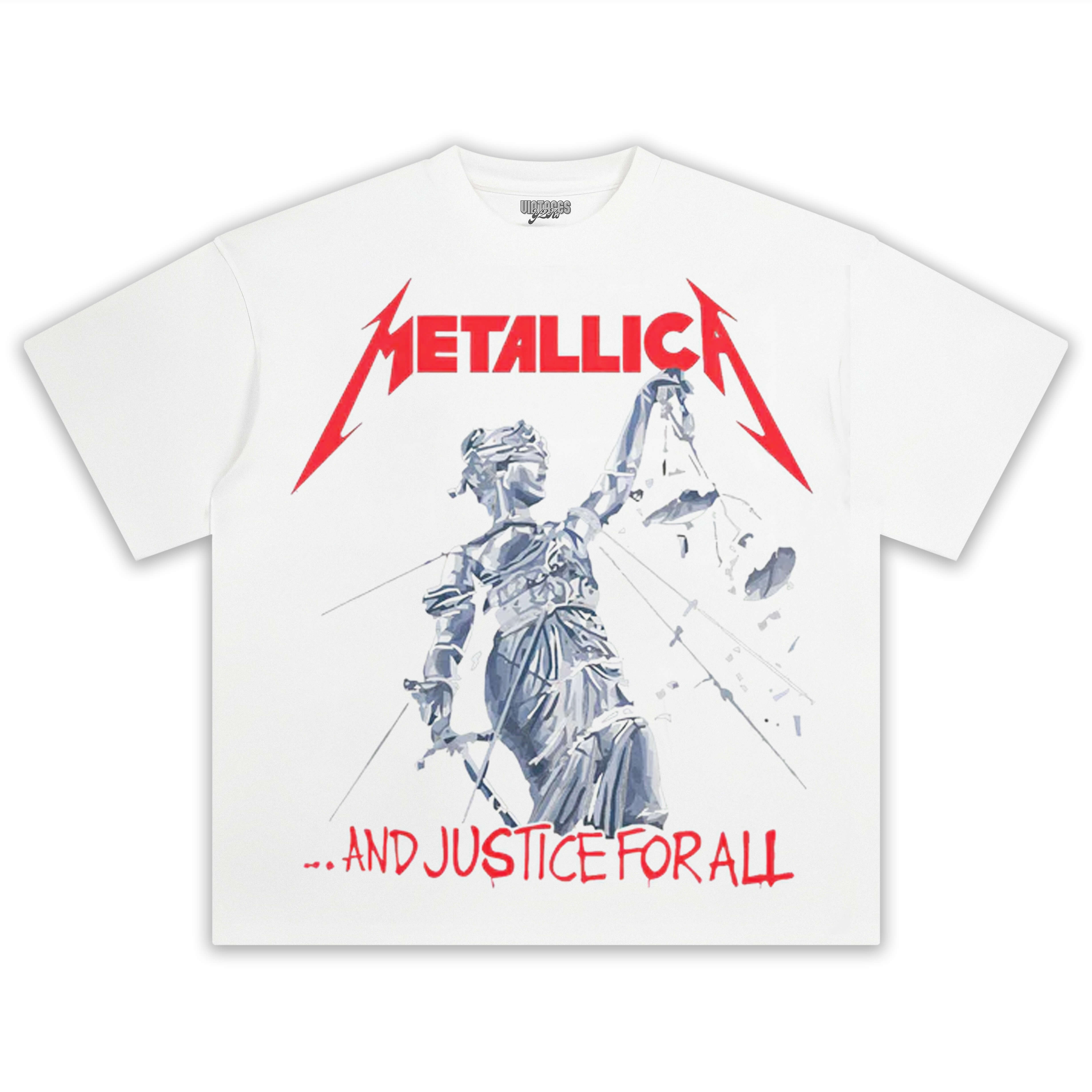 METALLICA JUSTICE FOR ALL TEE & LS & HOODIE